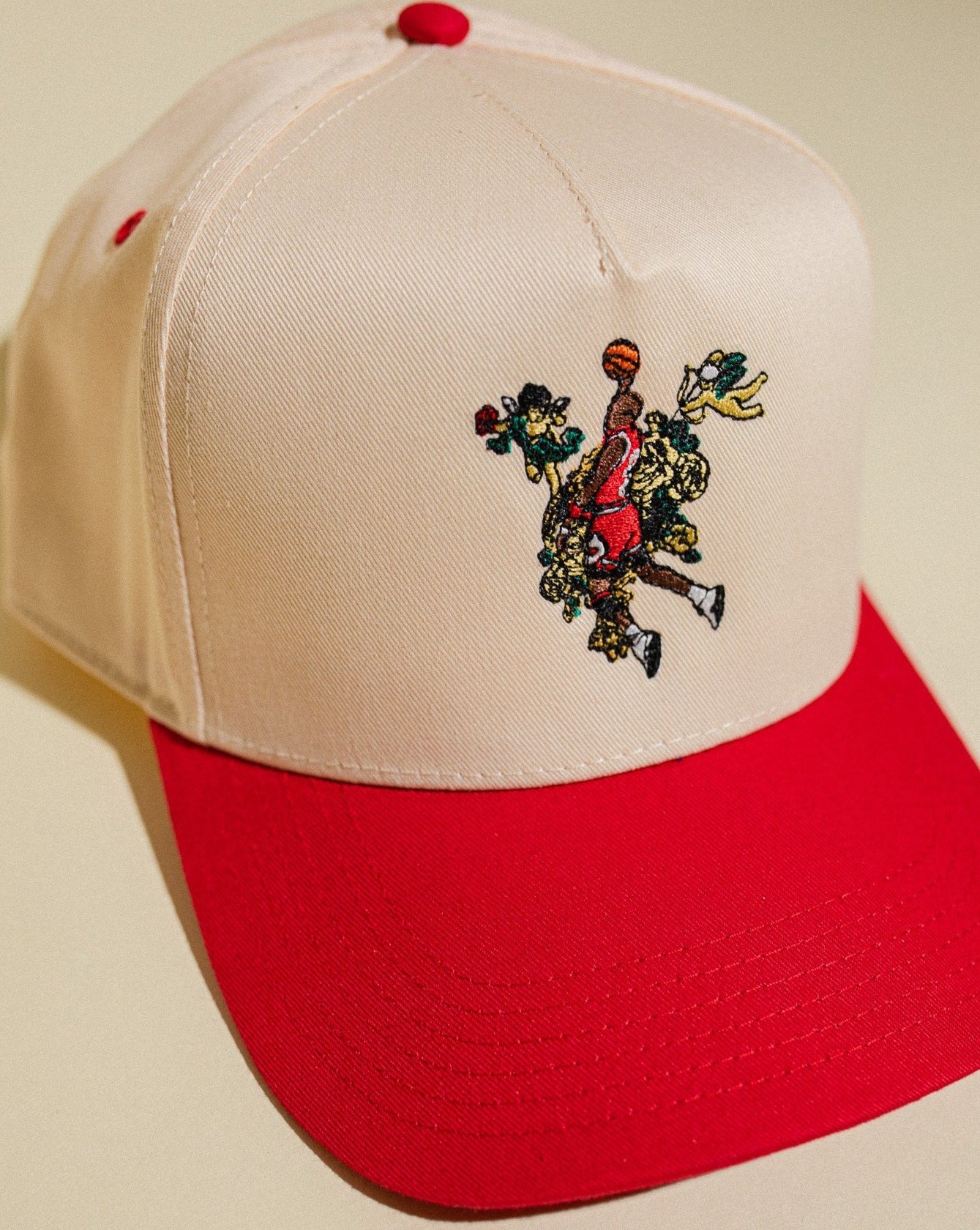 Pirate "His Airness" Hat (Cream/Red)