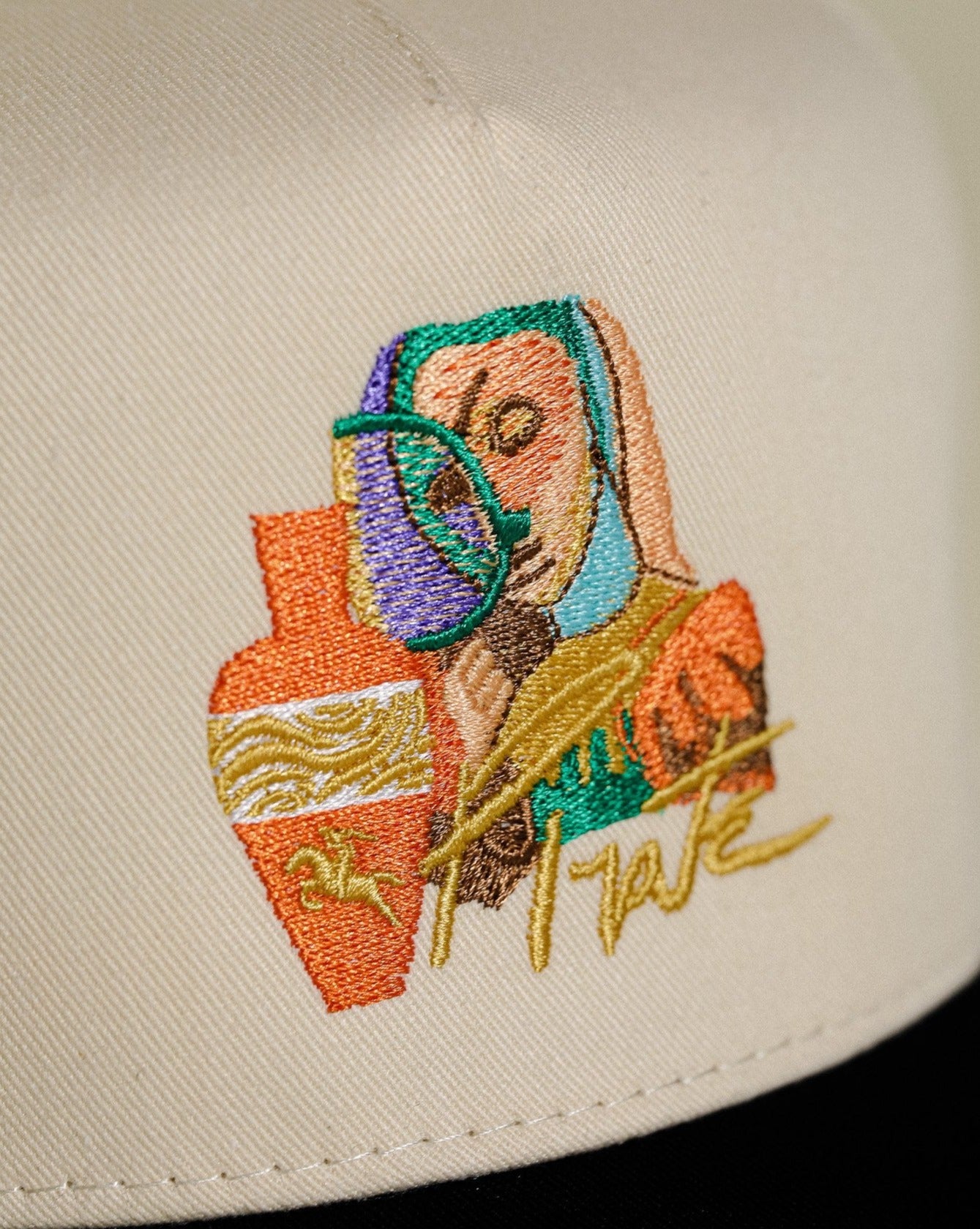 Pirate Magnifying Glass Hat (Cream/Black)