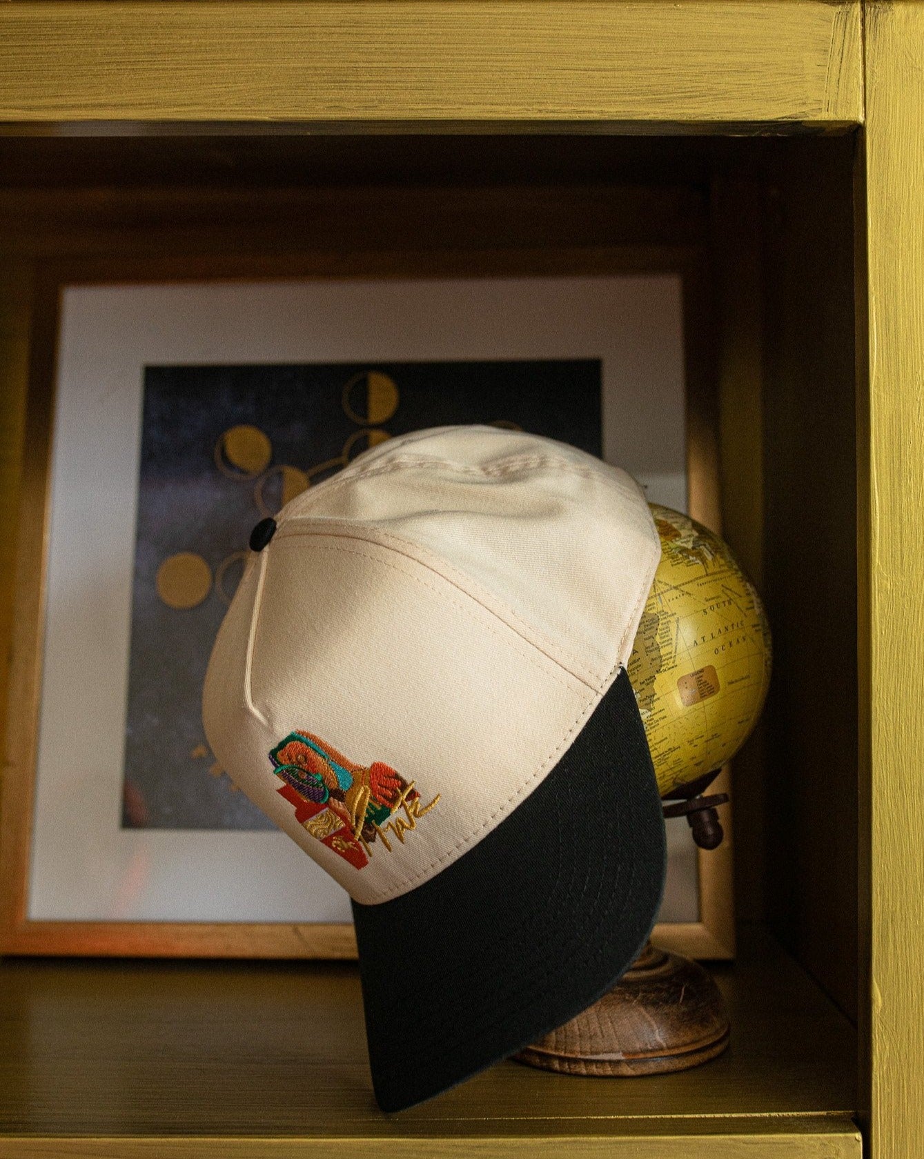 Pirate Magnifying Glass Hat (Cream/Black)