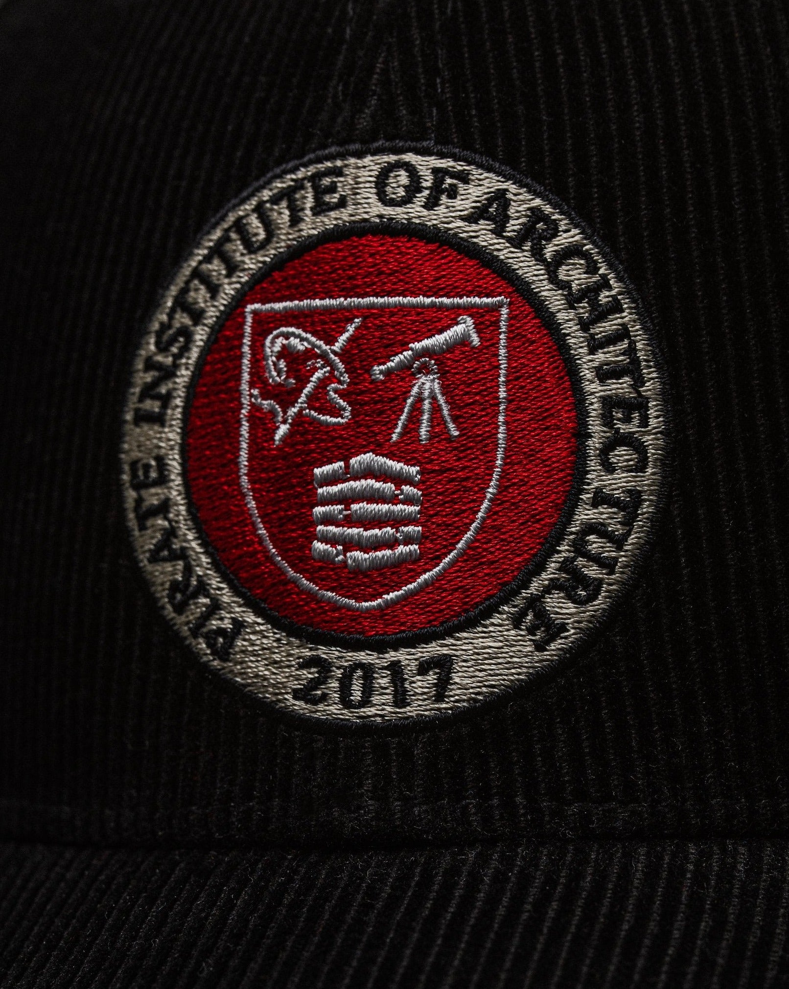 Pirate Architect Corduroy Hat (Black)