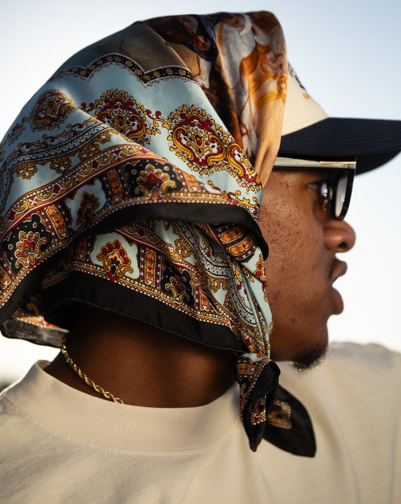 Pirate Renaissance Silk Bandana