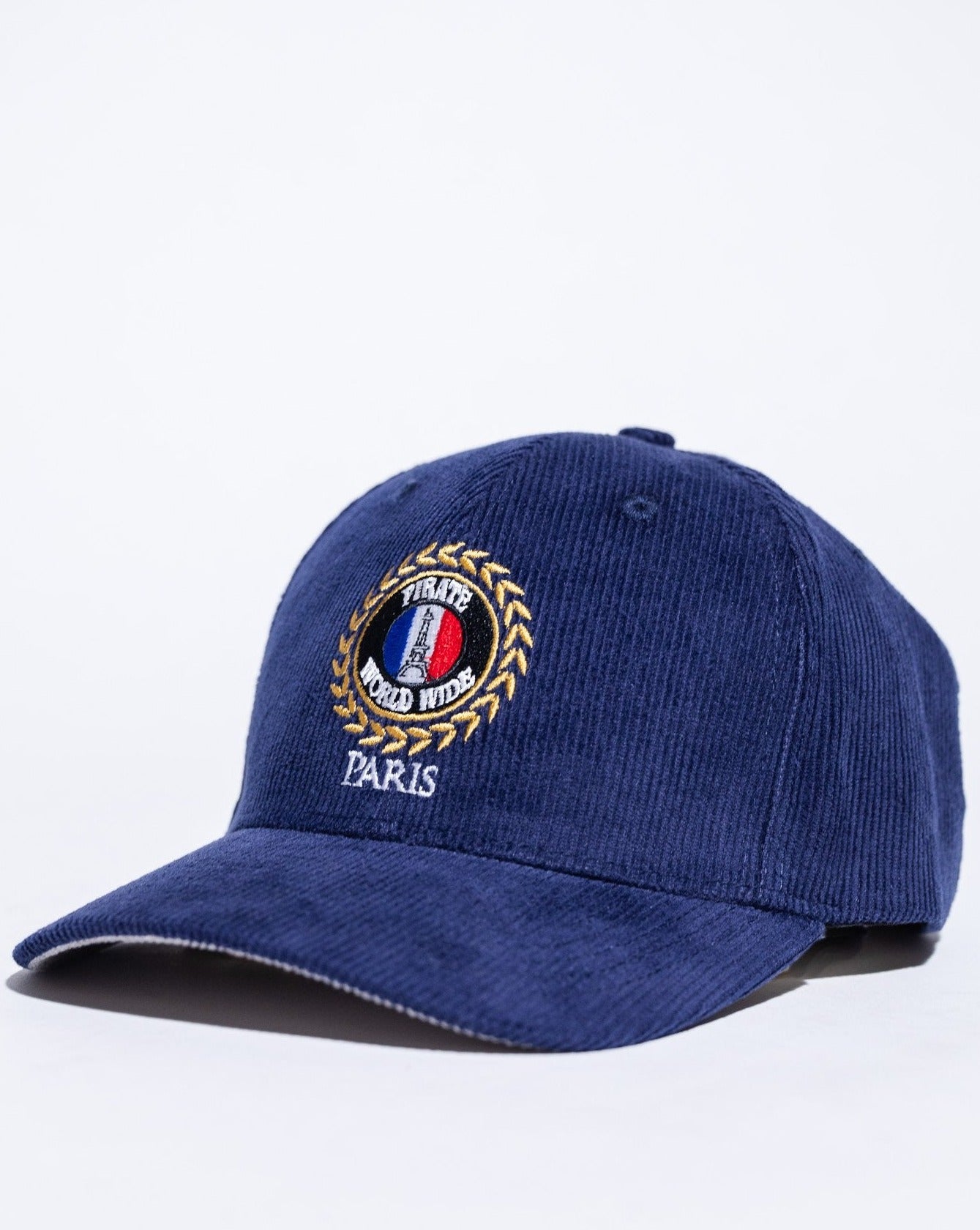 Pirate Paris Corduroy Hat (Navy)