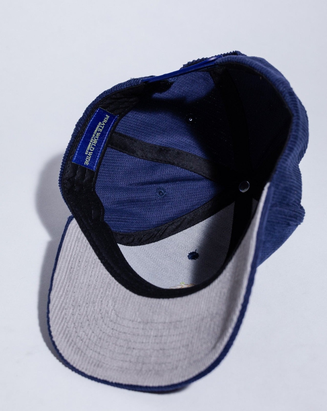 Pirate Paris Corduroy Hat (Navy)