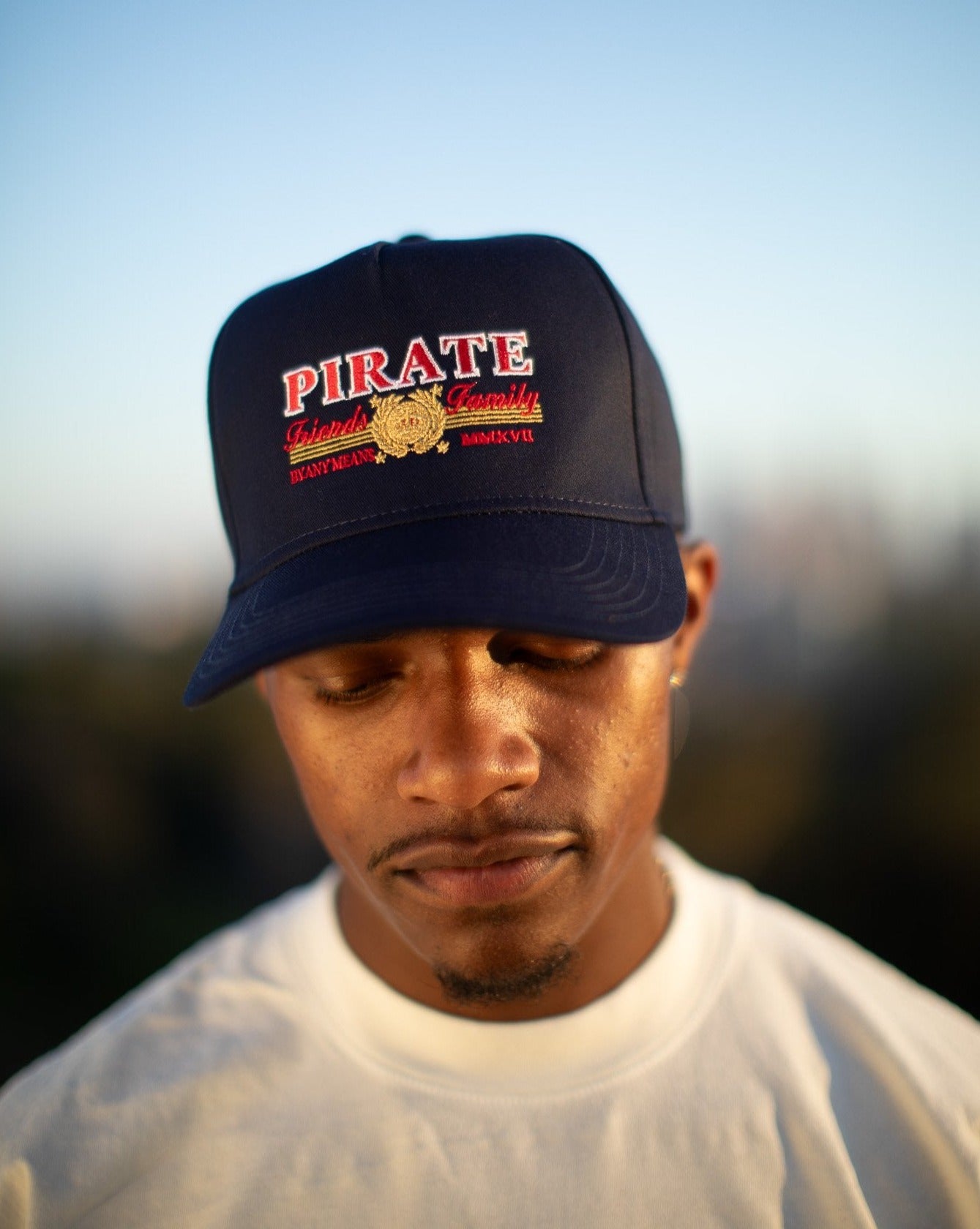 Pirate La Familia Hat (Navy)
