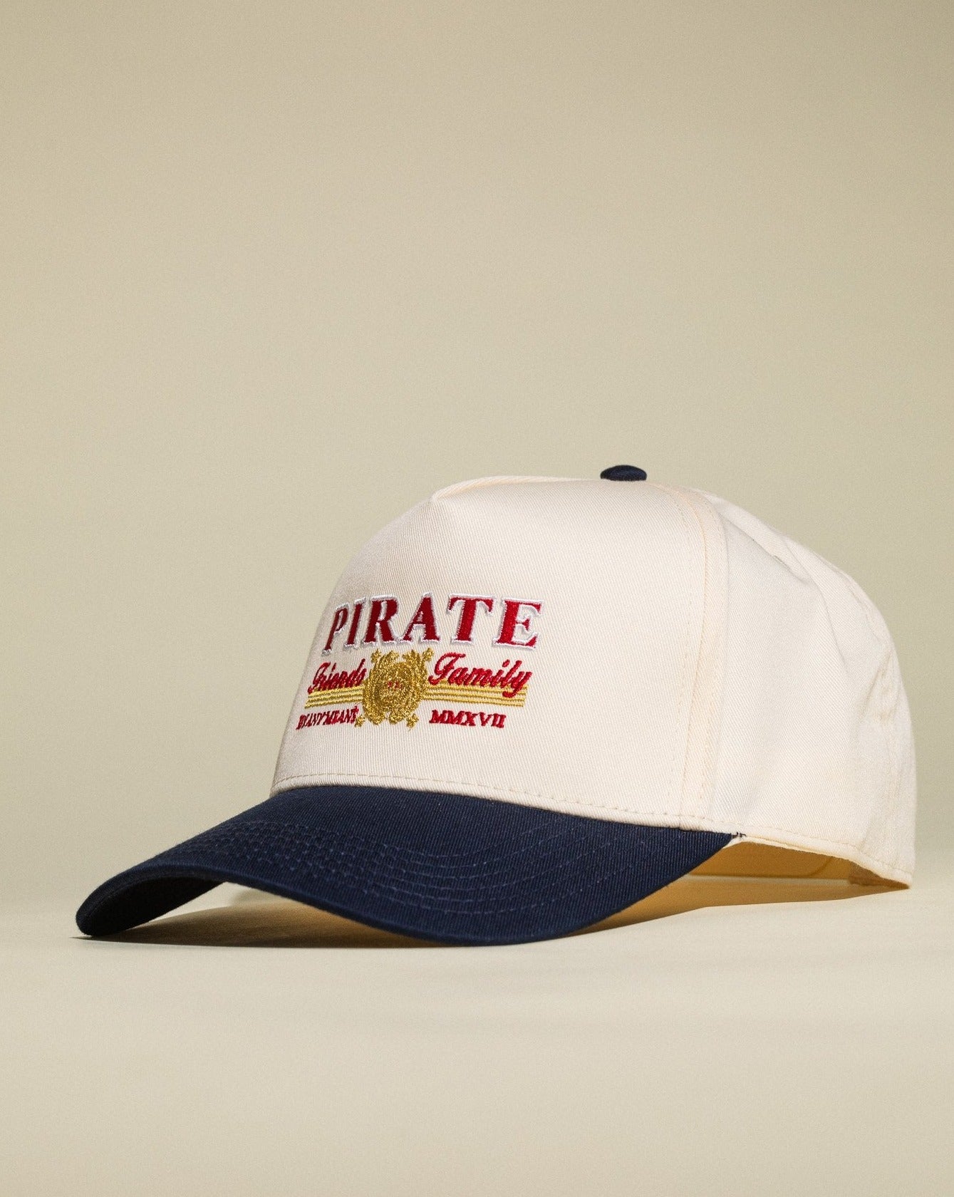 Pirate La Familia Hat (Cream/Navy)