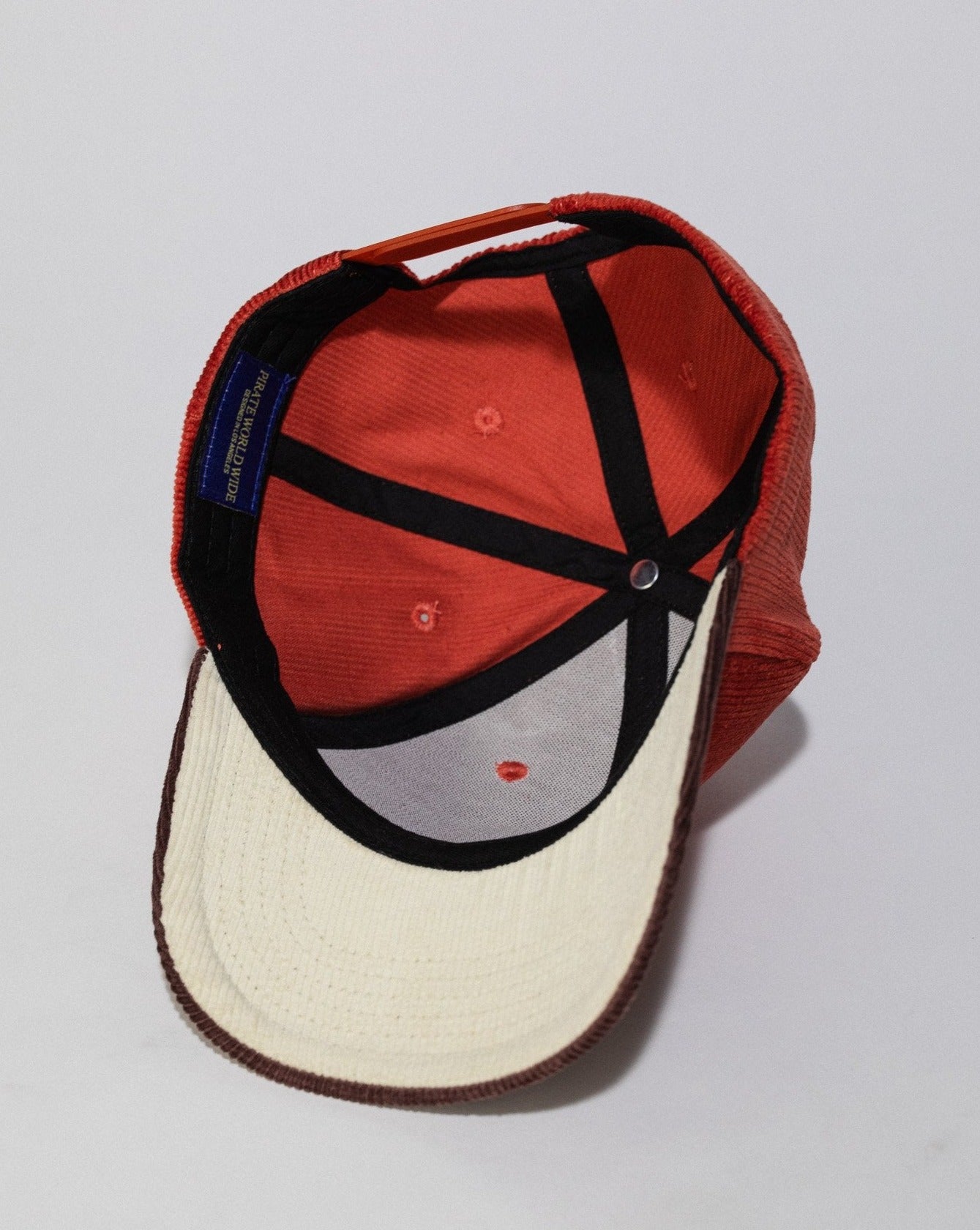 Pirate Racing Roulette Corduroy Hat (Clay/Wood)