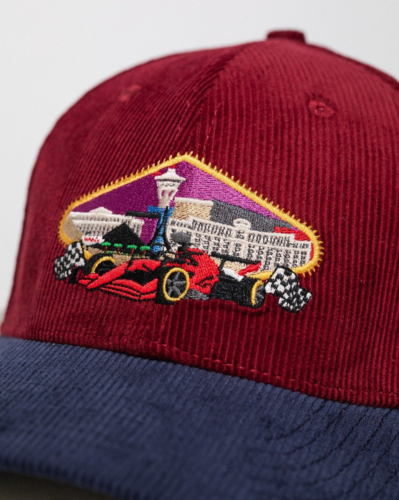Pirate Racing All In Corduroy Hat (Velvet/Navy)