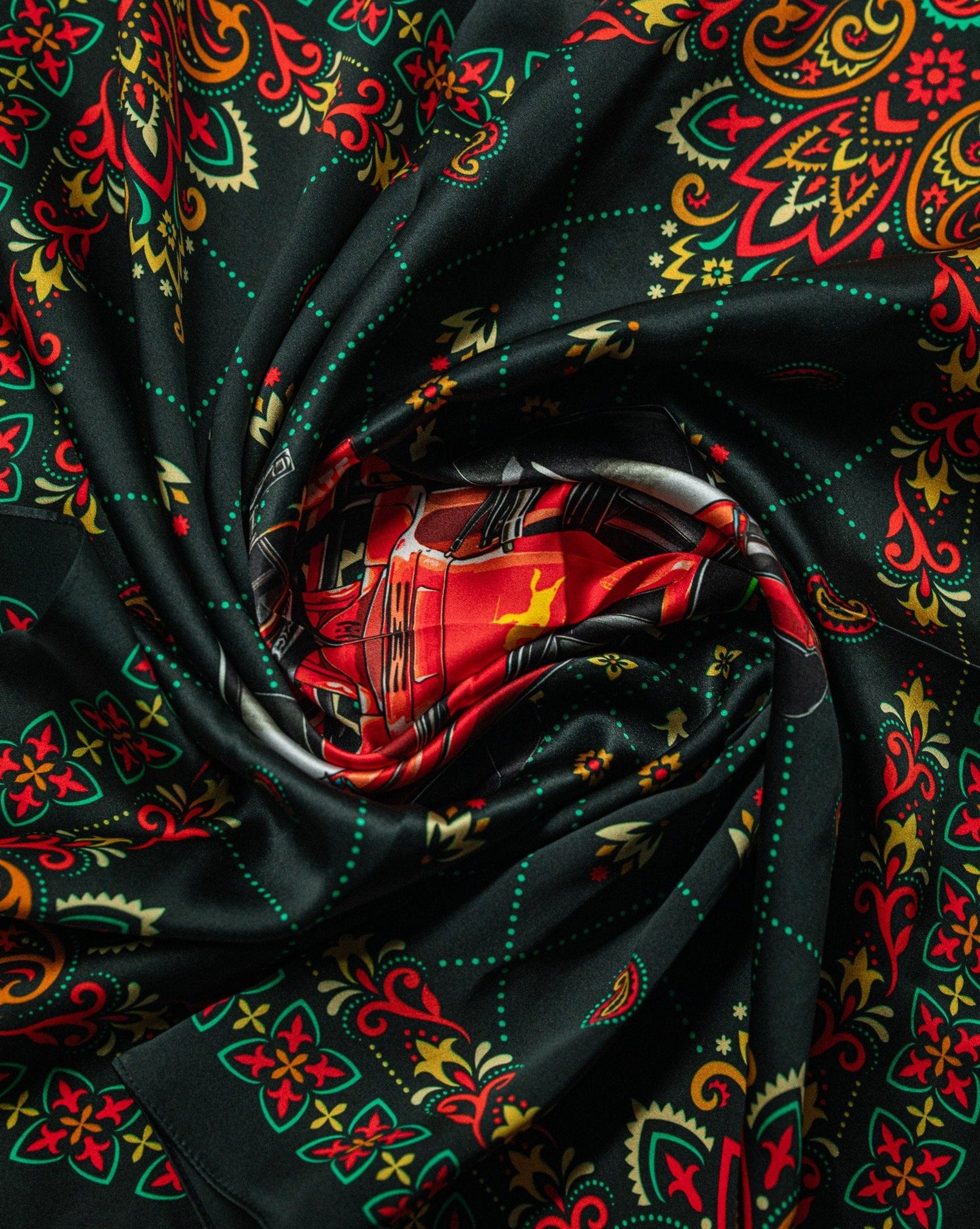 Pirate Racing "La Corsa" Silk Bandana