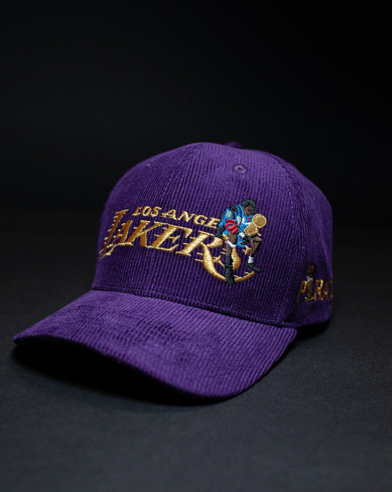Pirate Lakers Champion Corduroy Hat (Road Game Purple)