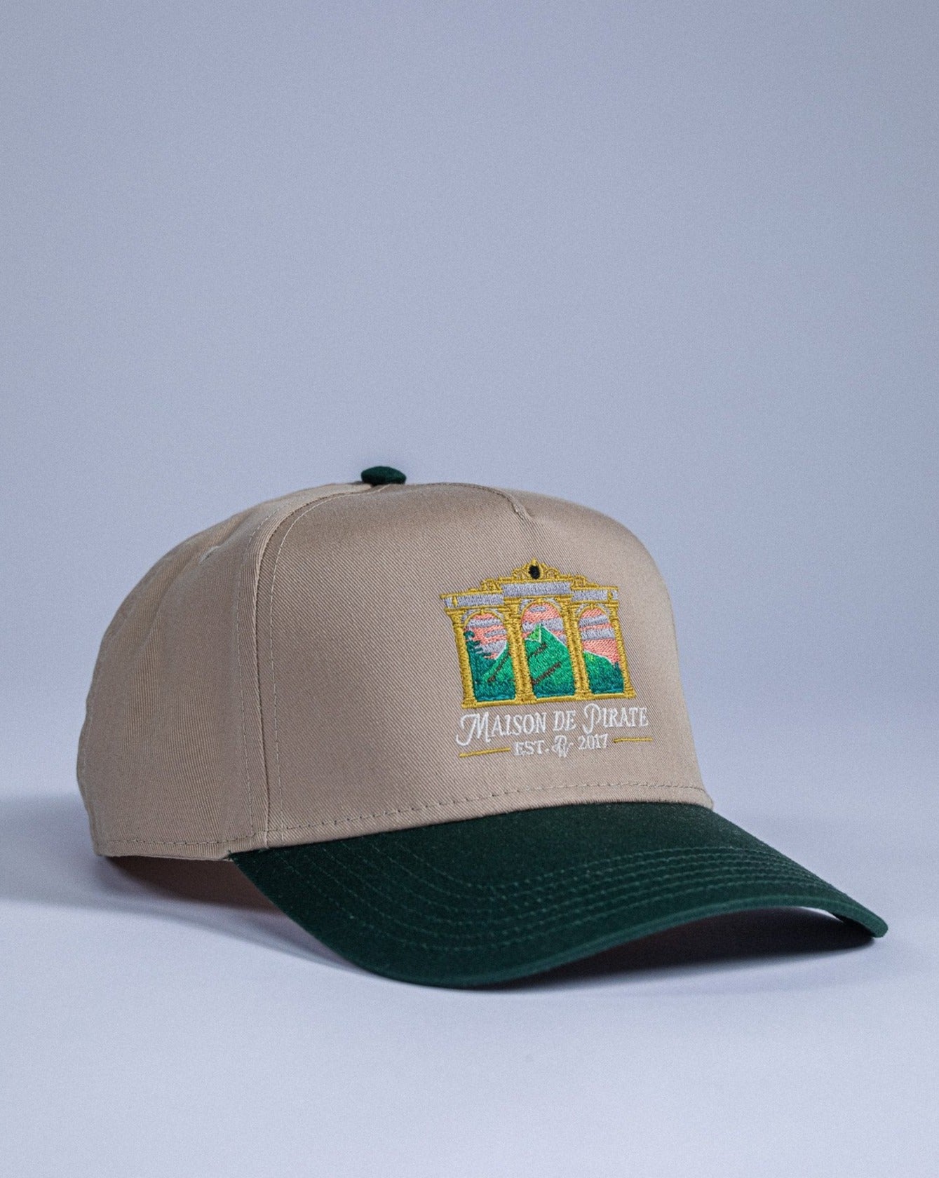 Pirate Skyline Maison de Pirate Hat (Khaki/Green)