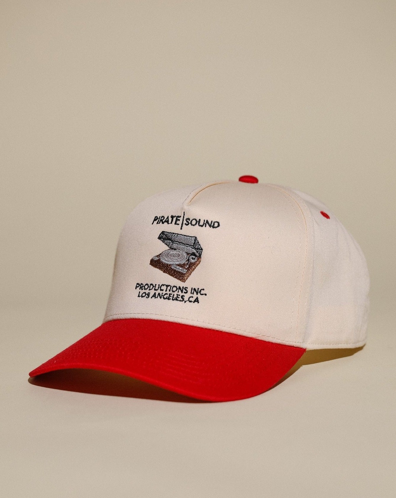 Pirate Sound Productions Hat (Cream/Red)
