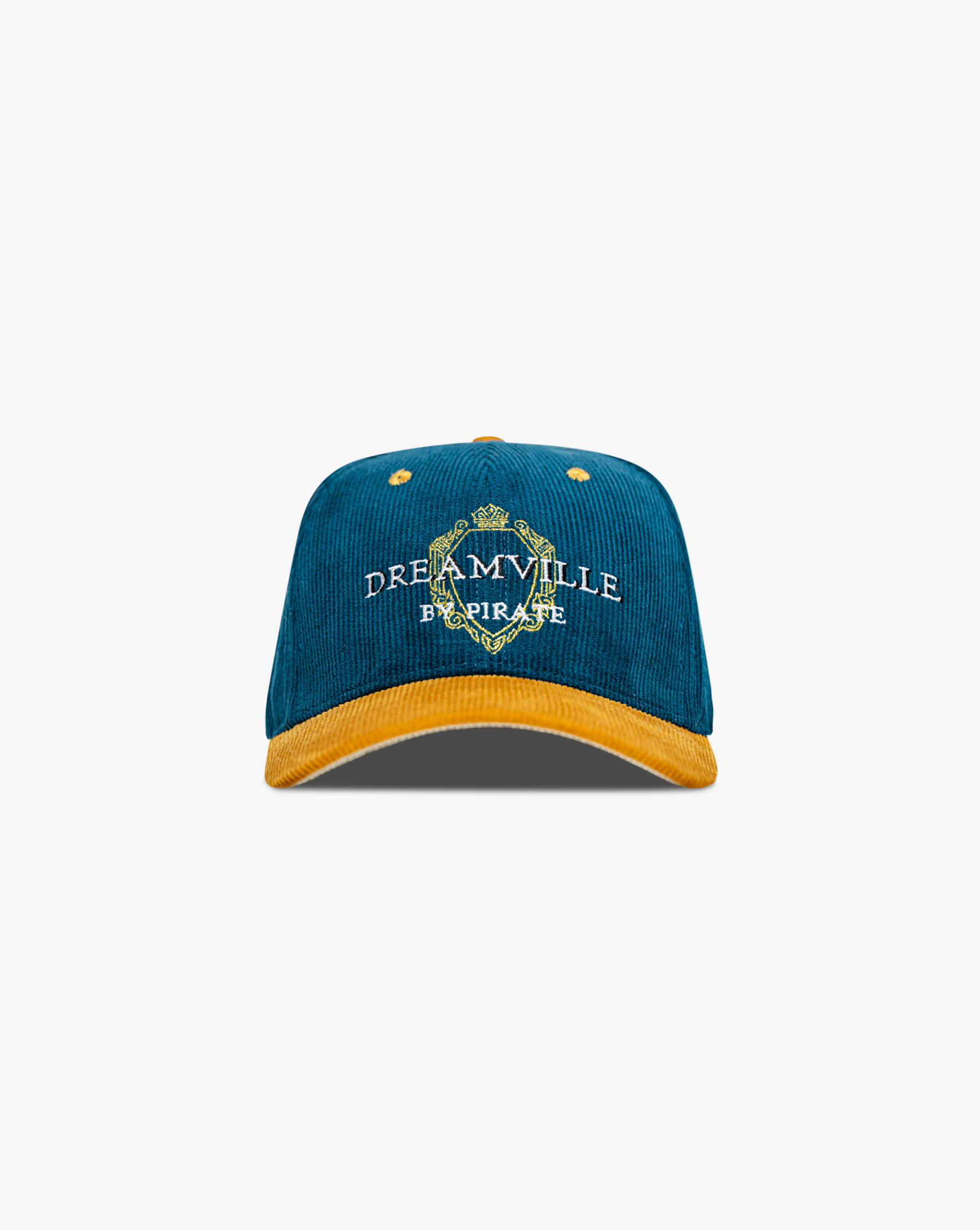 Dreamville by Pirate Corduroy Hat (Bluesteel/Harvest Gold)