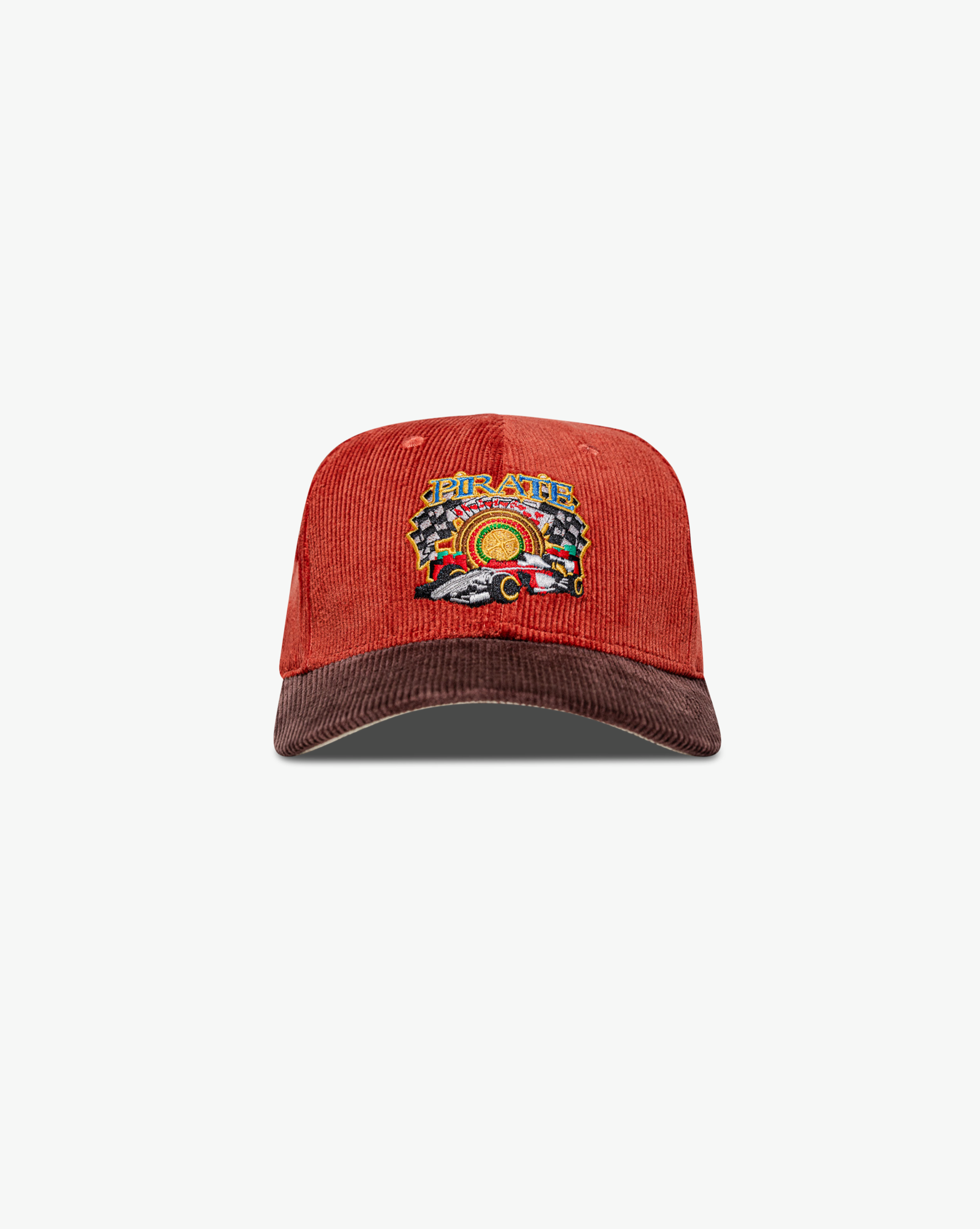 Pirate Racing Roulette Corduroy Hat (Clay/Wood)