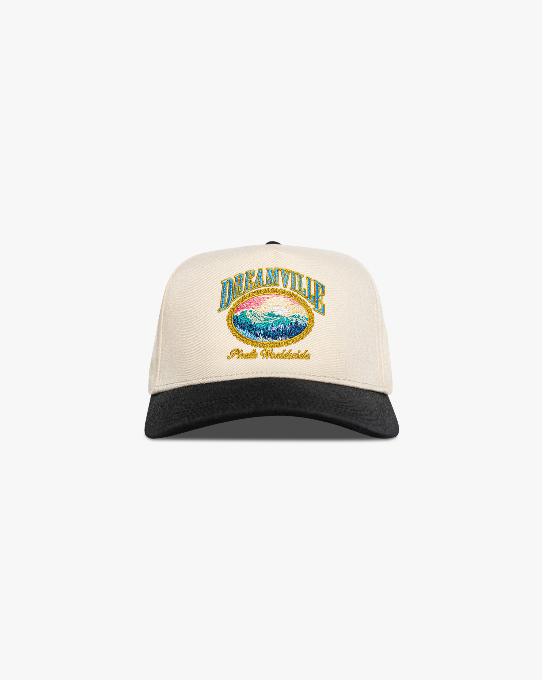 Dreamville by Pirate, Dreamville World Hat (Cream/Black)