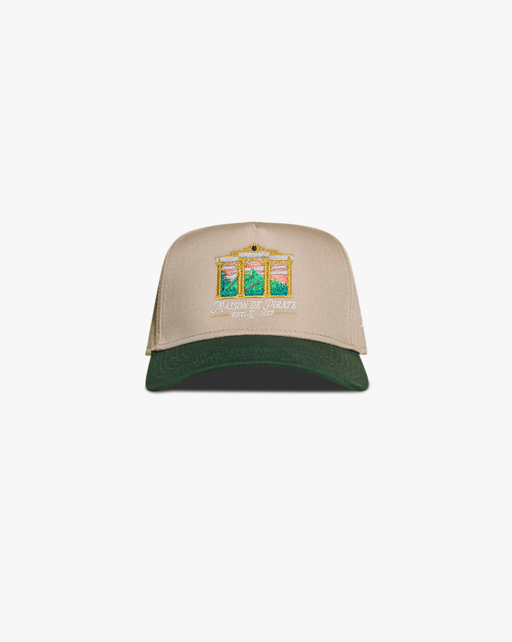 Pirate Skyline Maison de Pirate Hat (Khaki/Green)