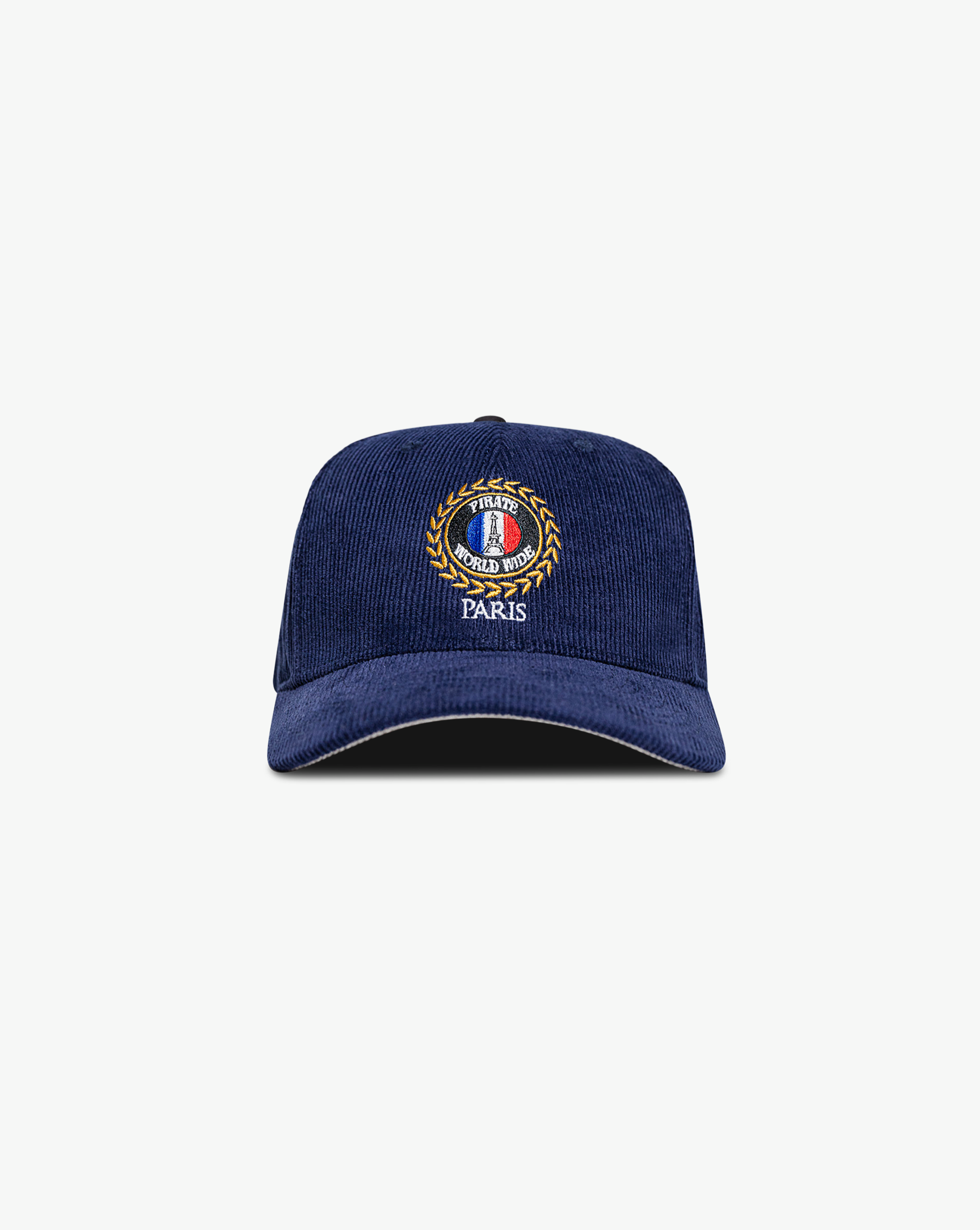 Pirate Paris Corduroy Hat (Navy)