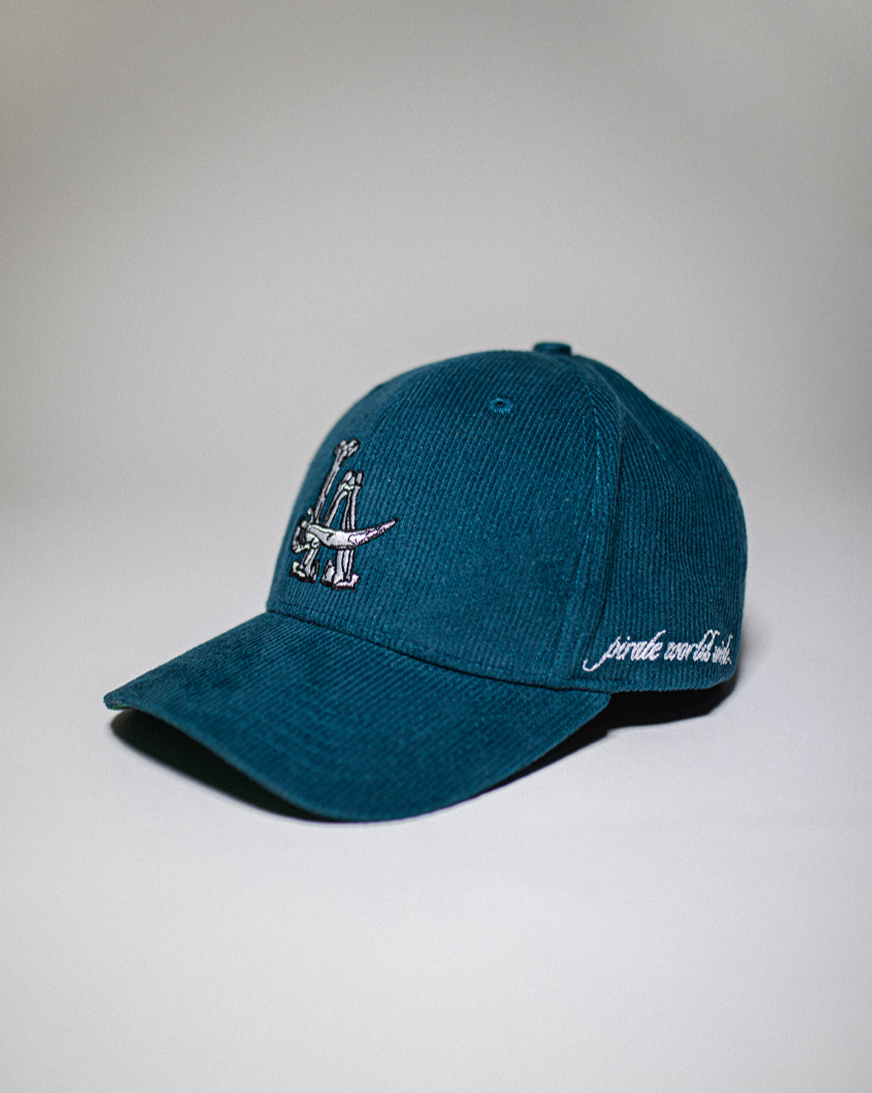 Pirate LA Corduroy Hat (Ocean Blue)