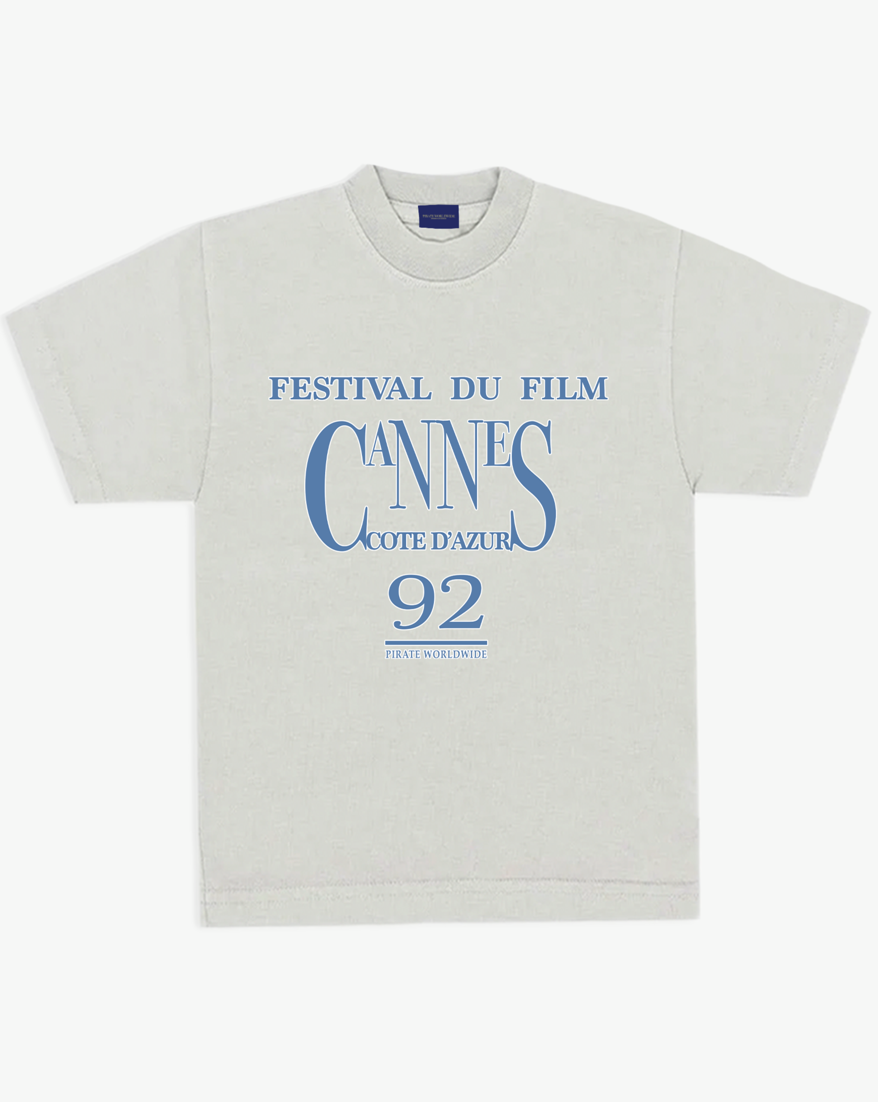 Pirate Cannes '92 Tee (Vintage White)