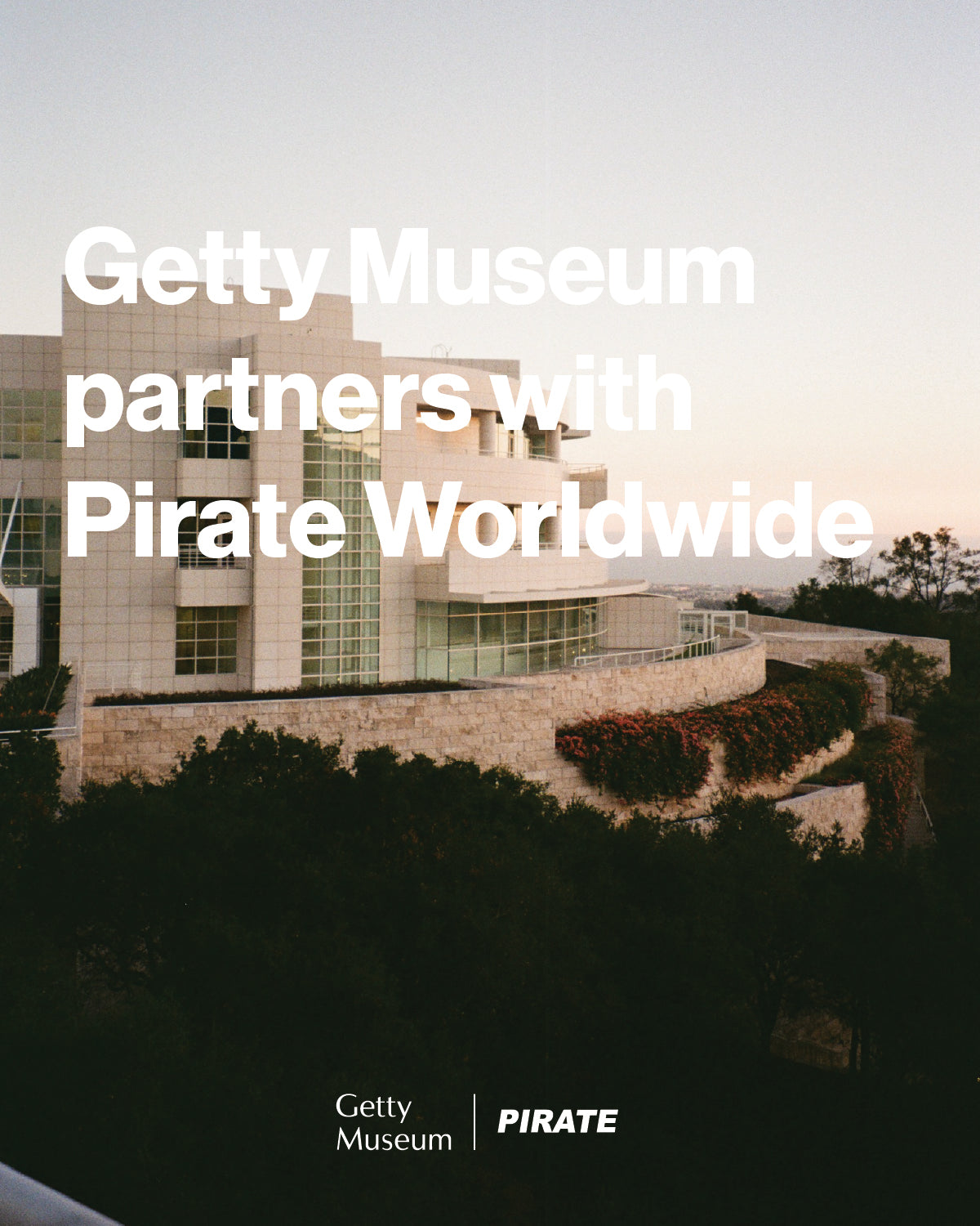 Getty Museum Partners with Pirate Worldwide