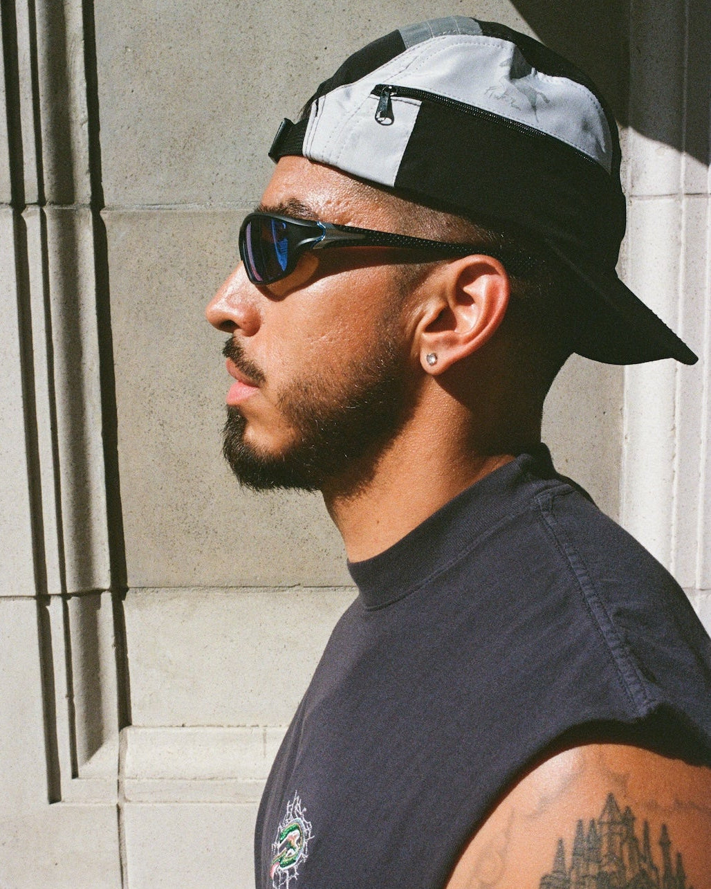 Recon Hat (Black/Silver)