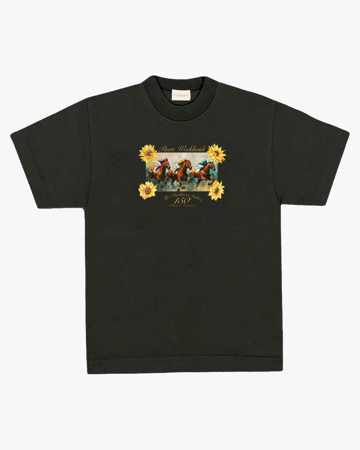 Pirate 150th Preakness Stakes SS Tee (Pirate Black)
