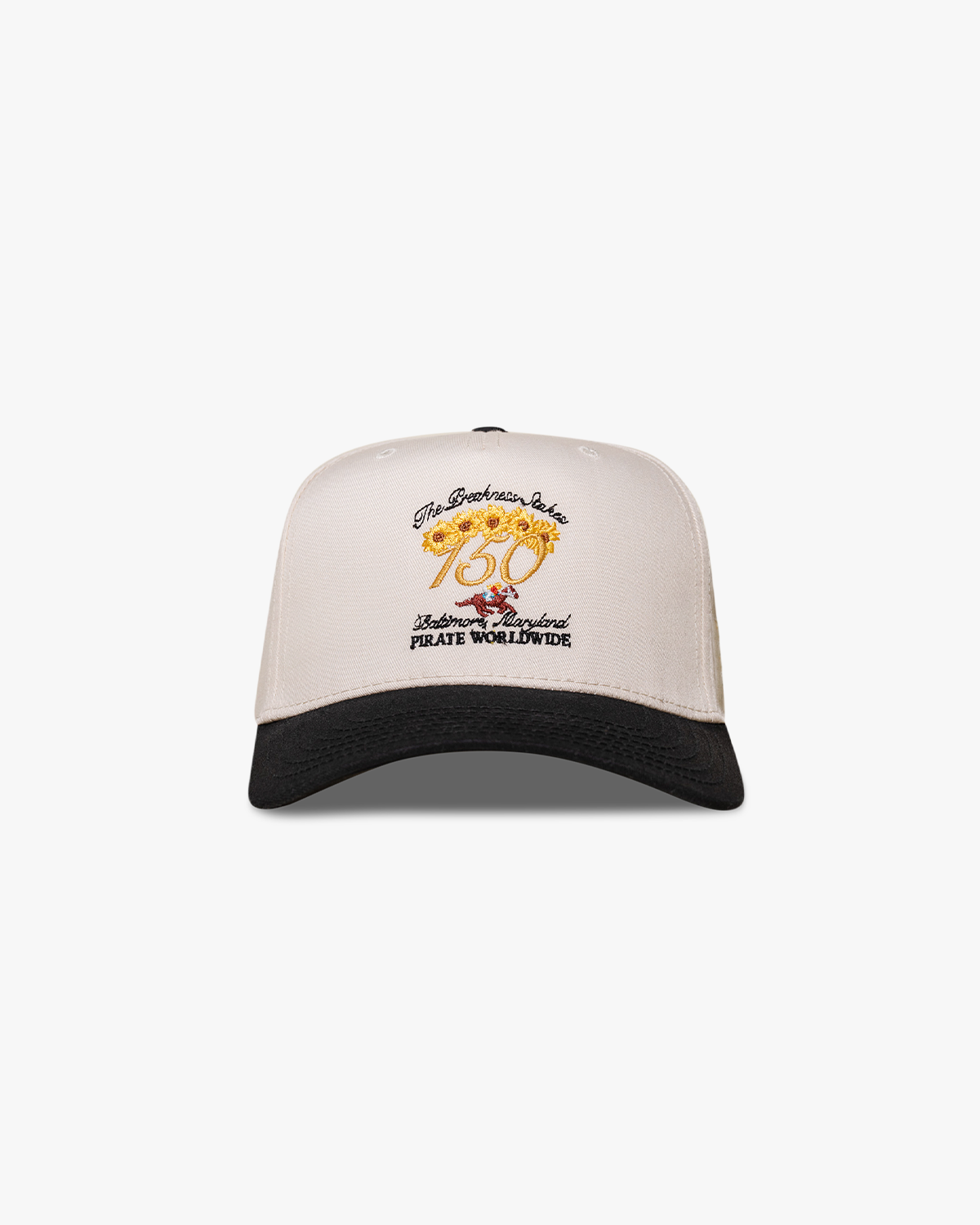 Pirate 150th Preakness Stakes Hat (Cream/Black)