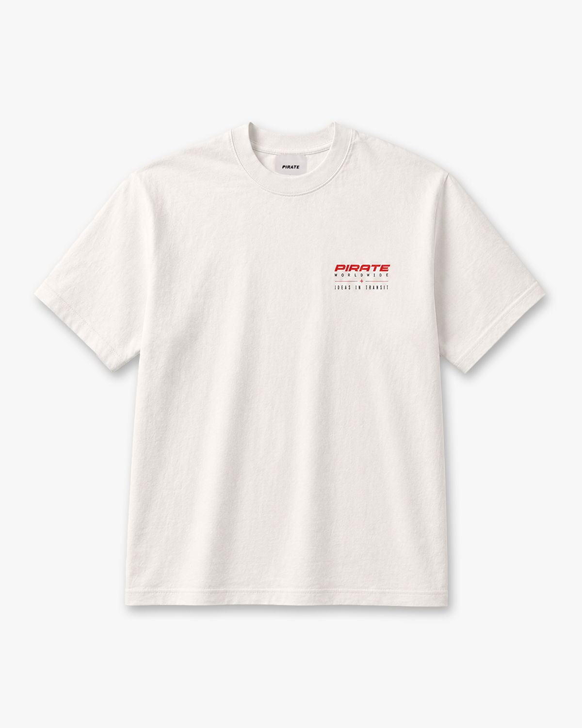 Pirate “Ideas in Transit” Graphic Tee (Off White)