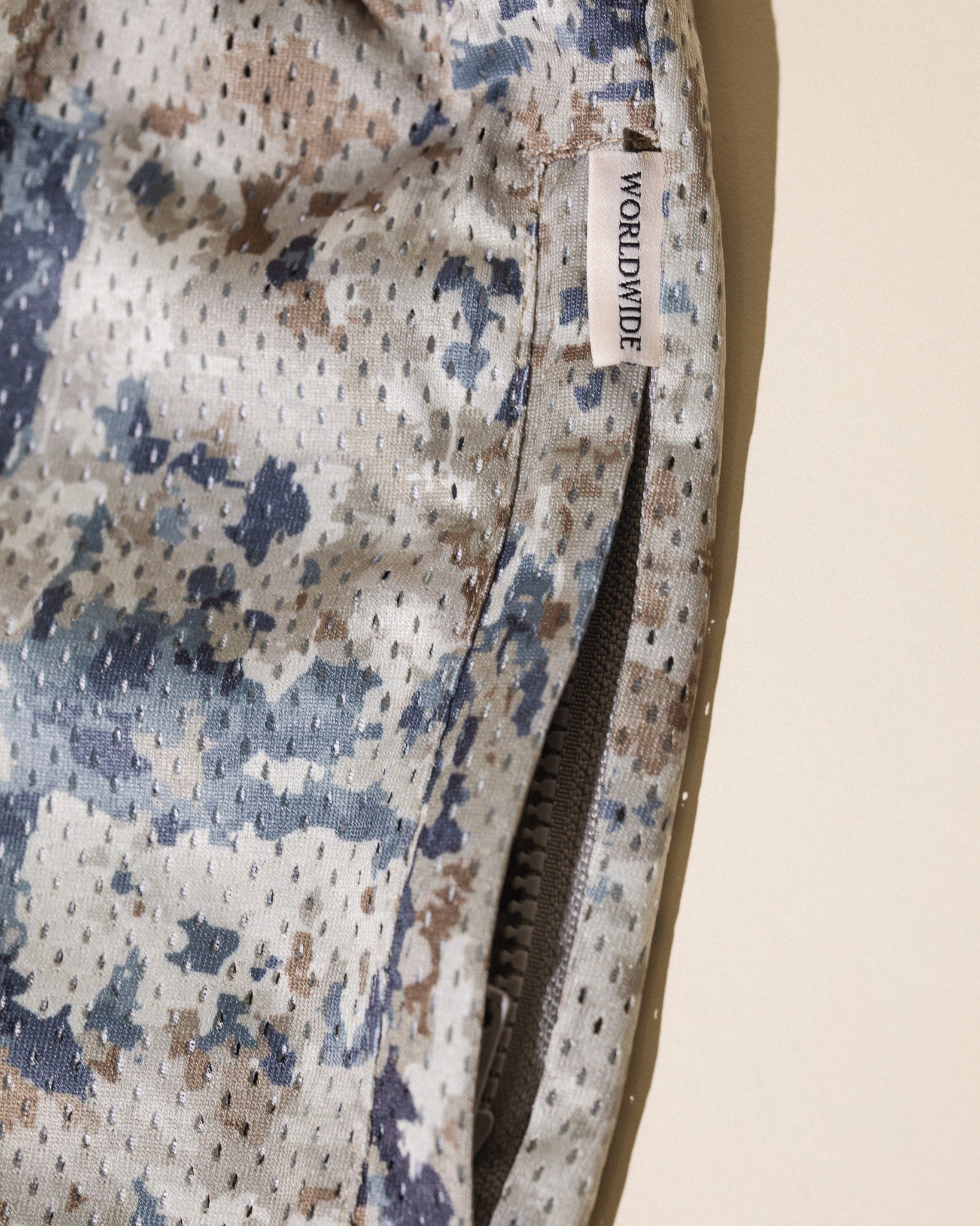 Pirate Hilltop Printed Mesh Short (Blue Marble)