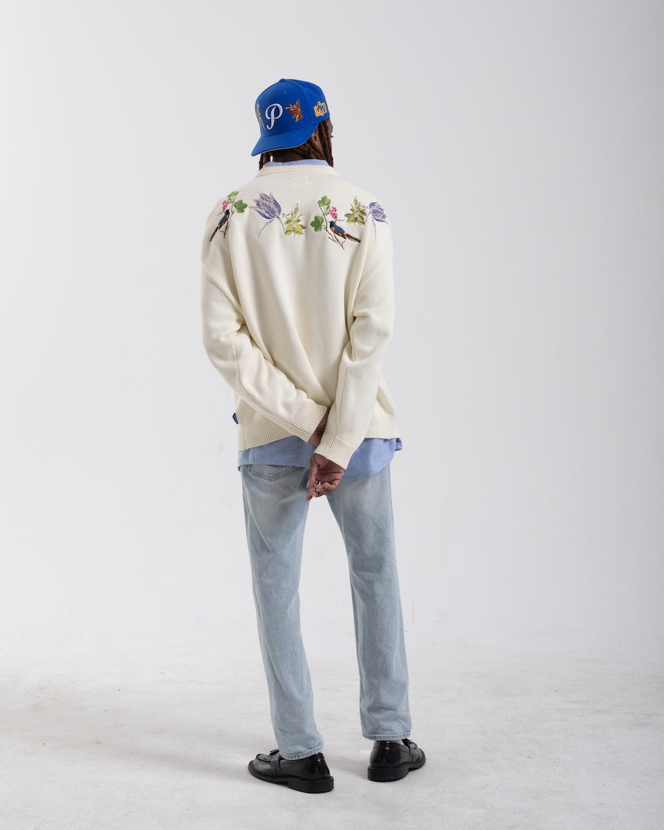 Getty x Pirate All Over Embroidery Snapback  (Getty Blue)
