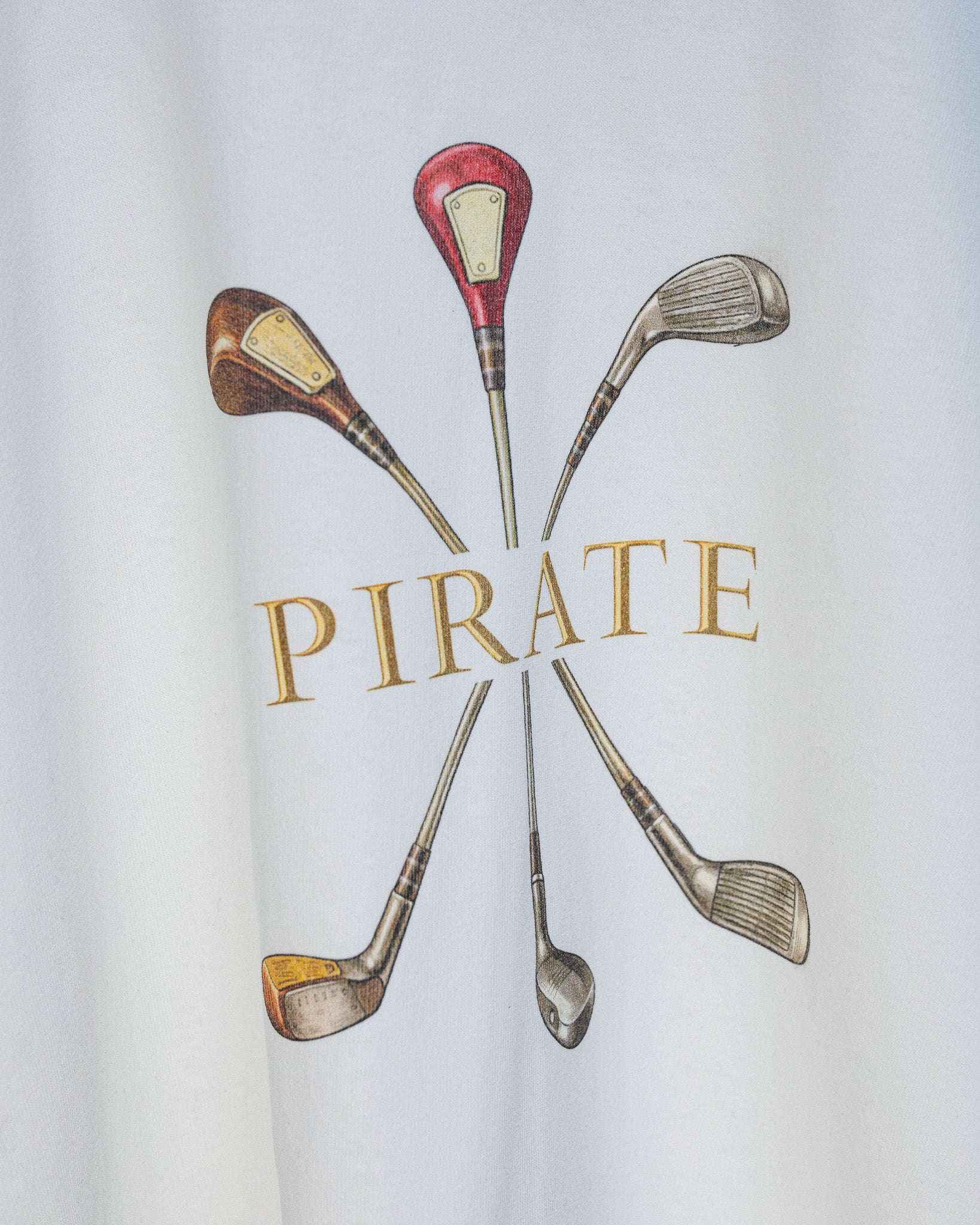 Golf Clubs Tee (Off White)