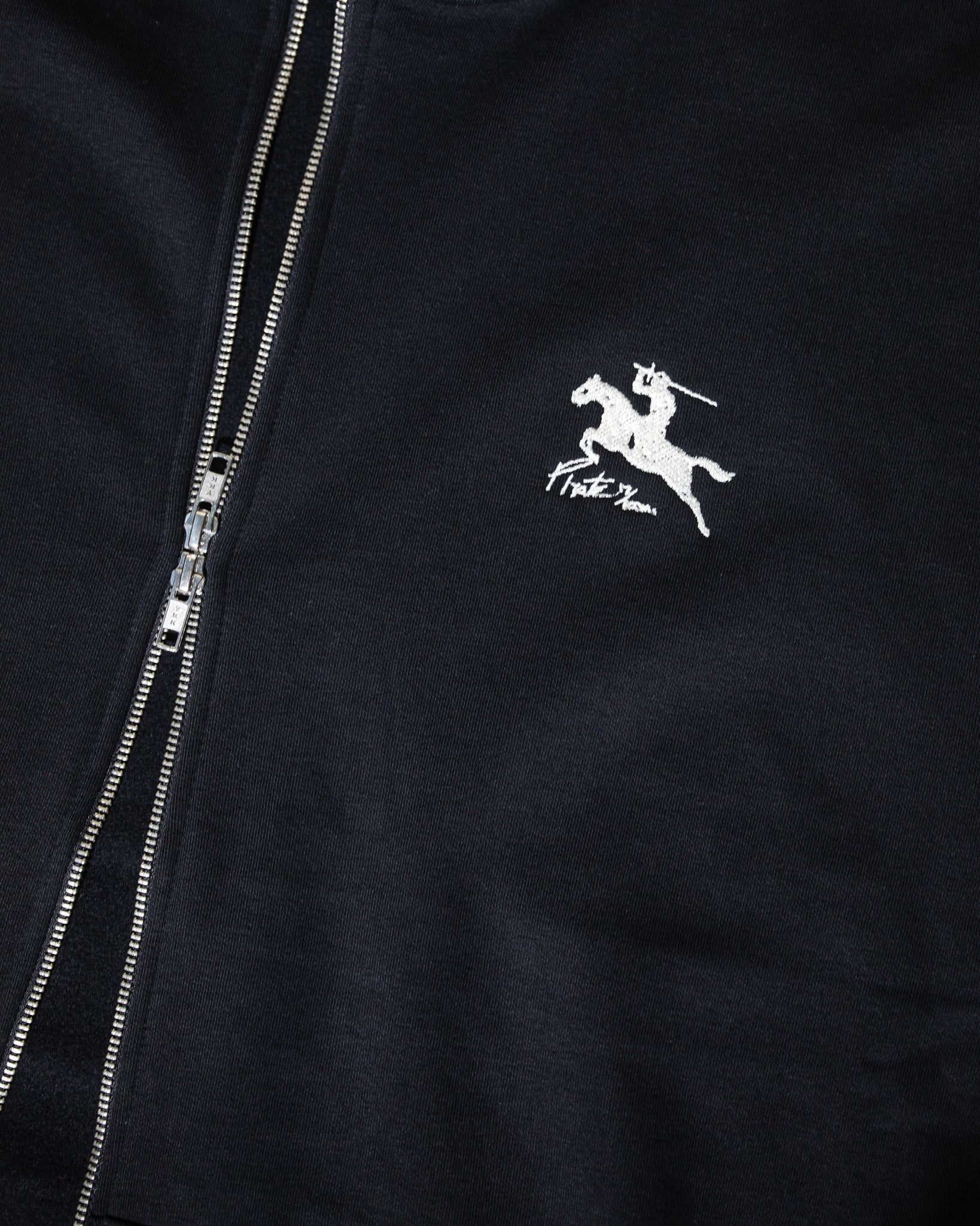 Pirate By Any Means FZ Hoodie (Pirate Black)