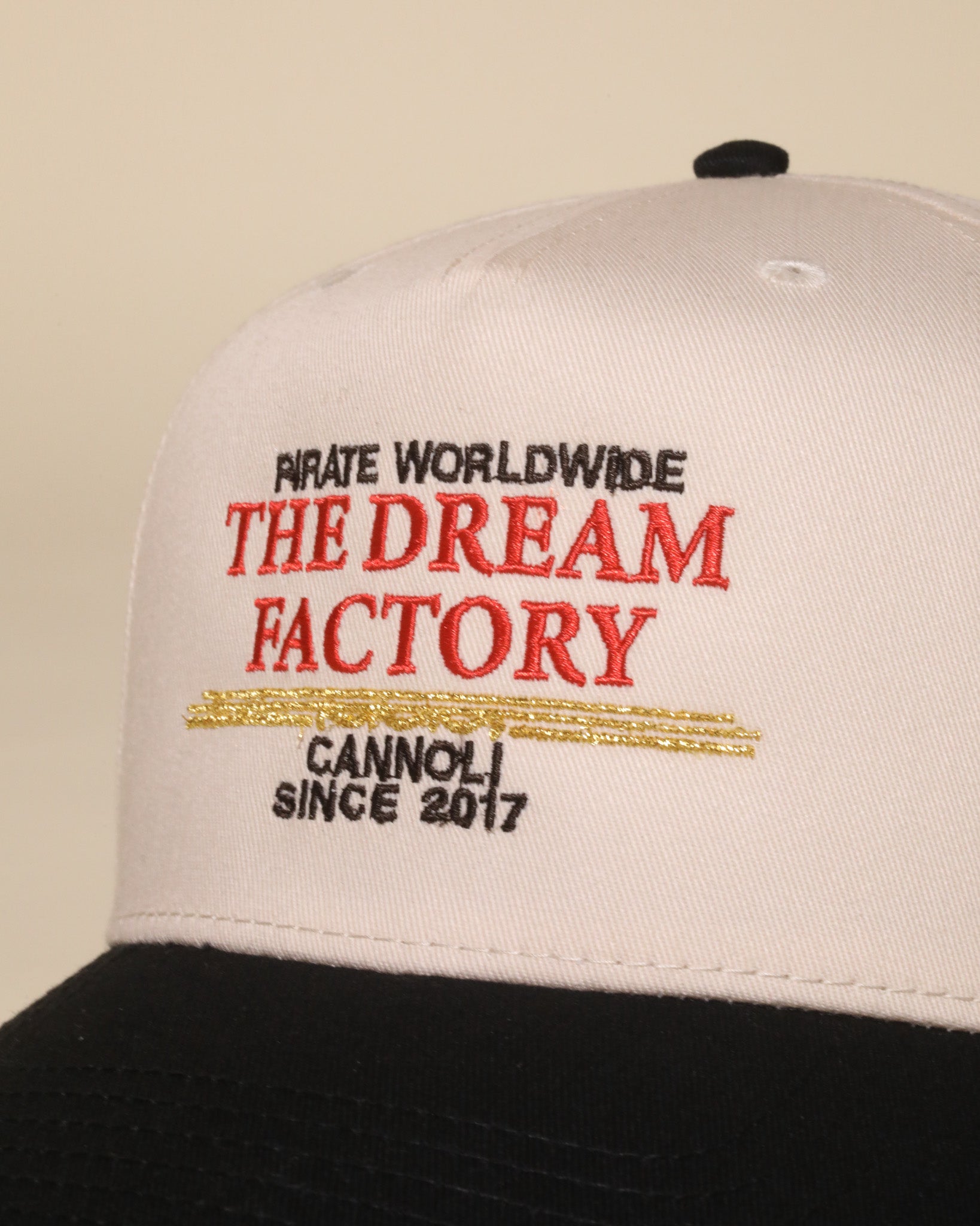 Dream Factory Hat (Cream/Black)