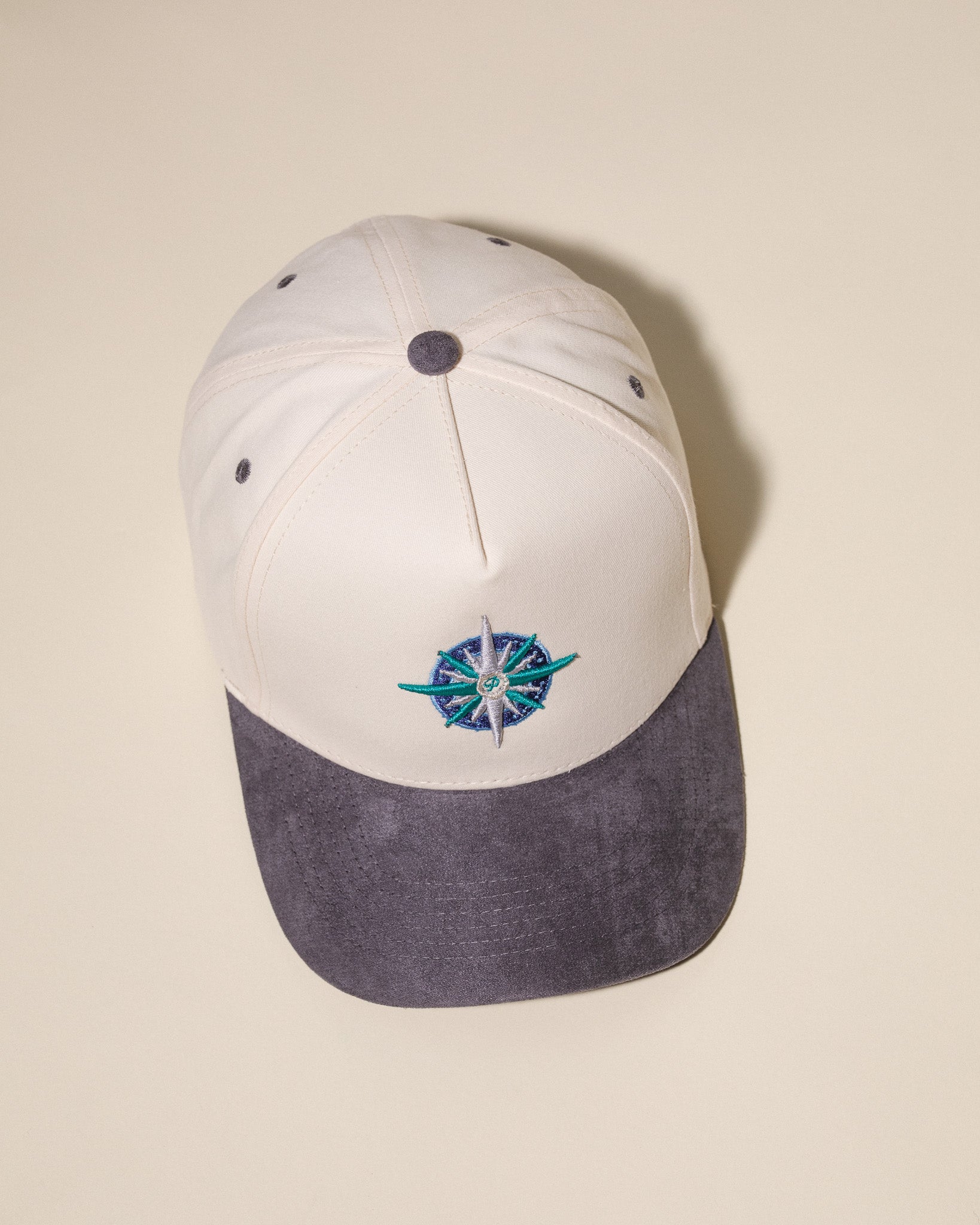 Pirate Ancient Mariner Hat (Cream/Grey)