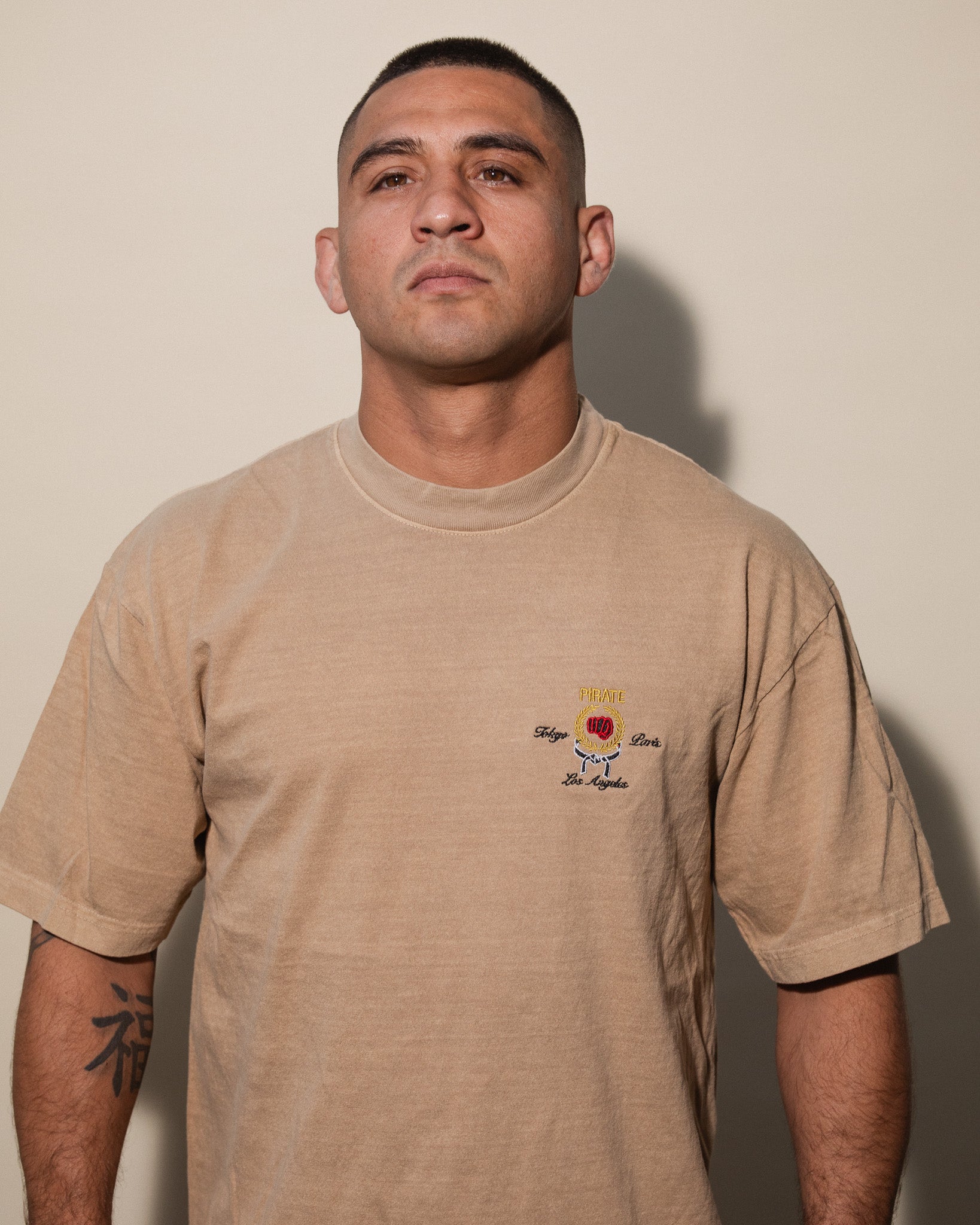 World Fighter Tee (Mushroom)