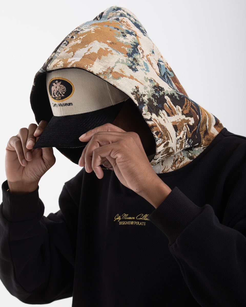 Getty x Pirate Cupid on Earth Corduroy Hat (Cream/Black)