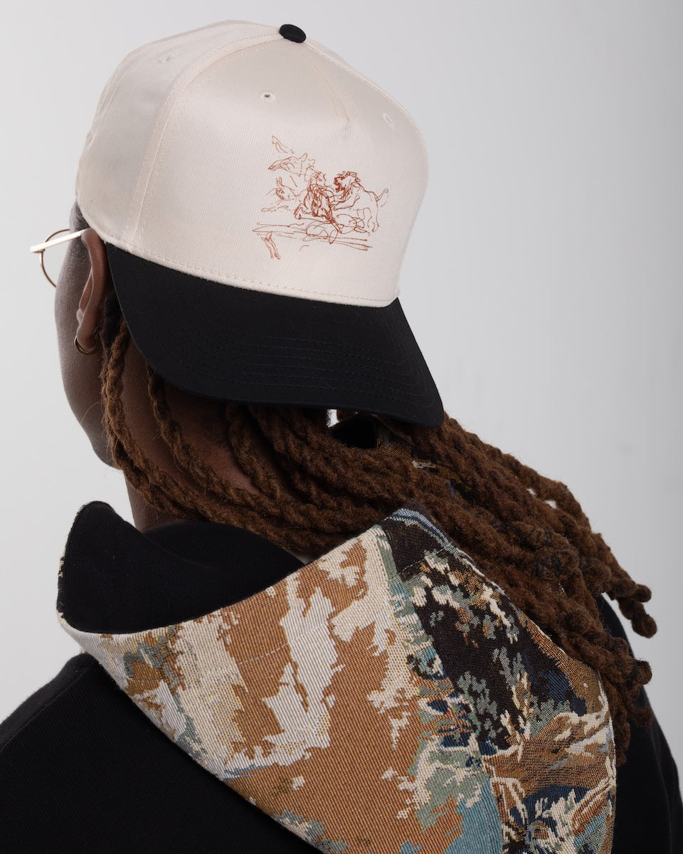 Getty x Pirate Lion Hunt Hat (Cream/Black)