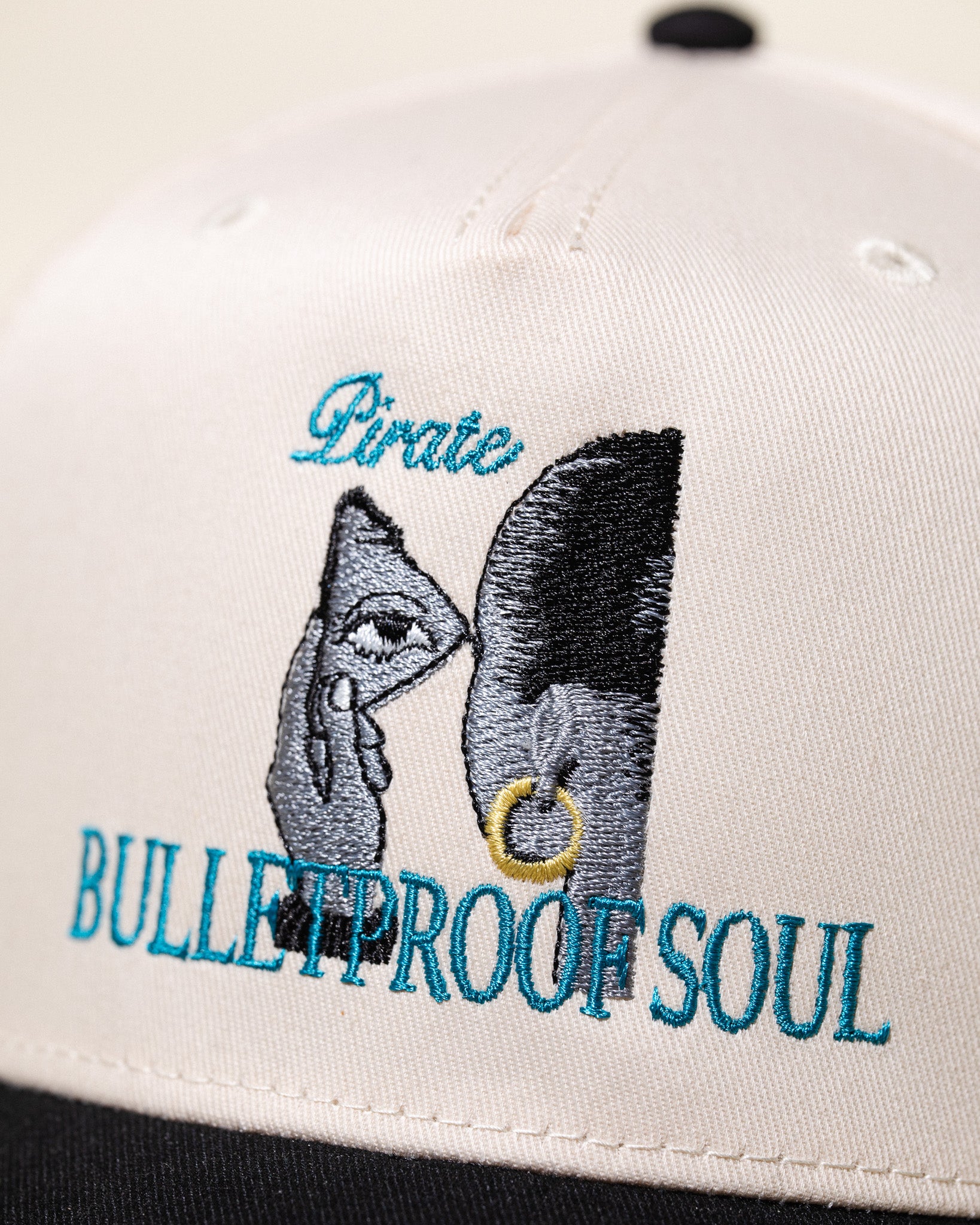 Pirate Bulletproof Soul Hat (Cream/Black)