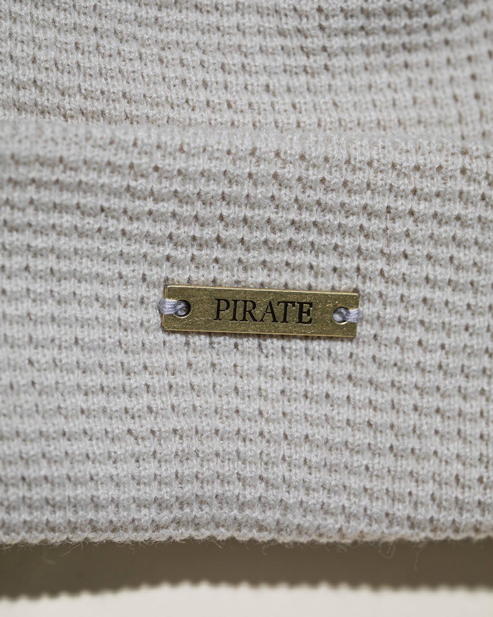 Pirate Waffle Beanie (Grey)