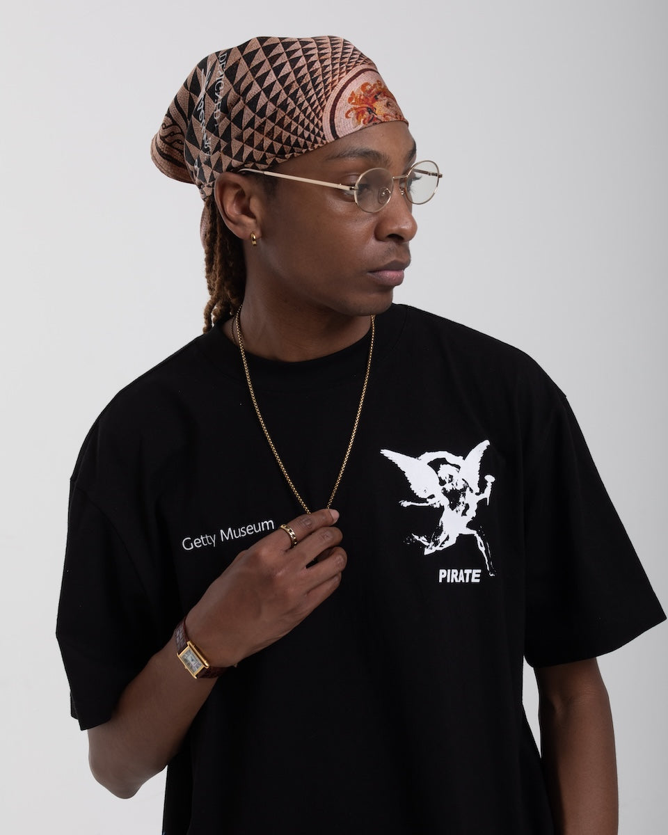 Getty x Pirate Plafond: Le Zodiaque Tee (Pirate Black)