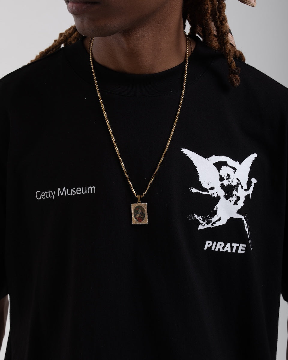 Getty x Pirate Plafond: Le Zodiaque Tee (Pirate Black)