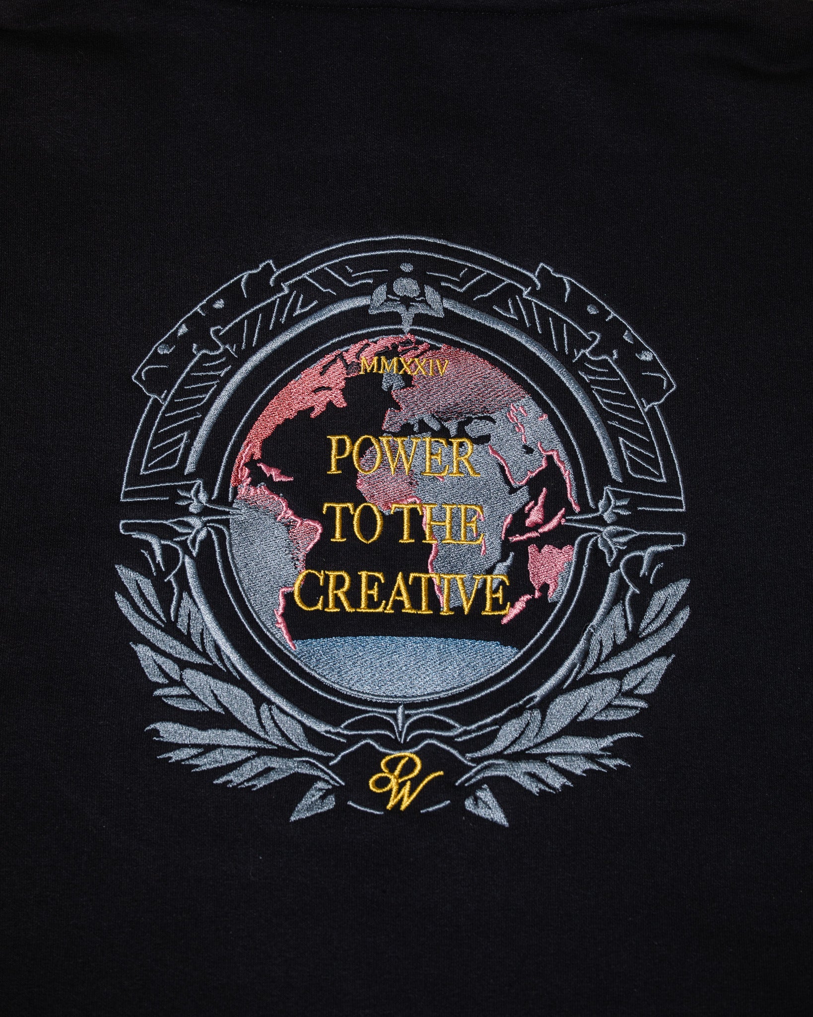 Pirate Power to the Creative FZ Hoodie (Pirate Black)