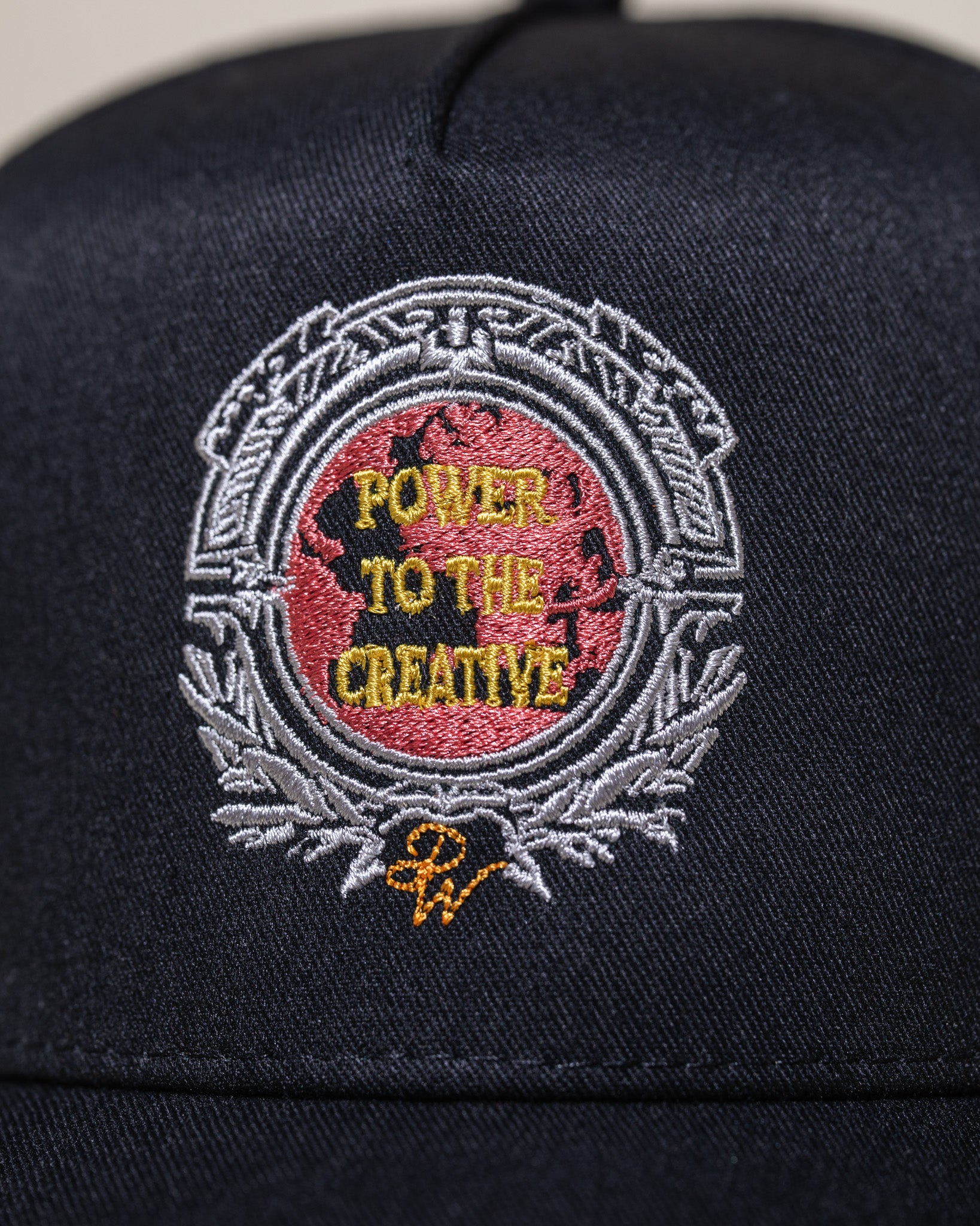 Pirate Power to the Creatives Hat (Pirate Black)