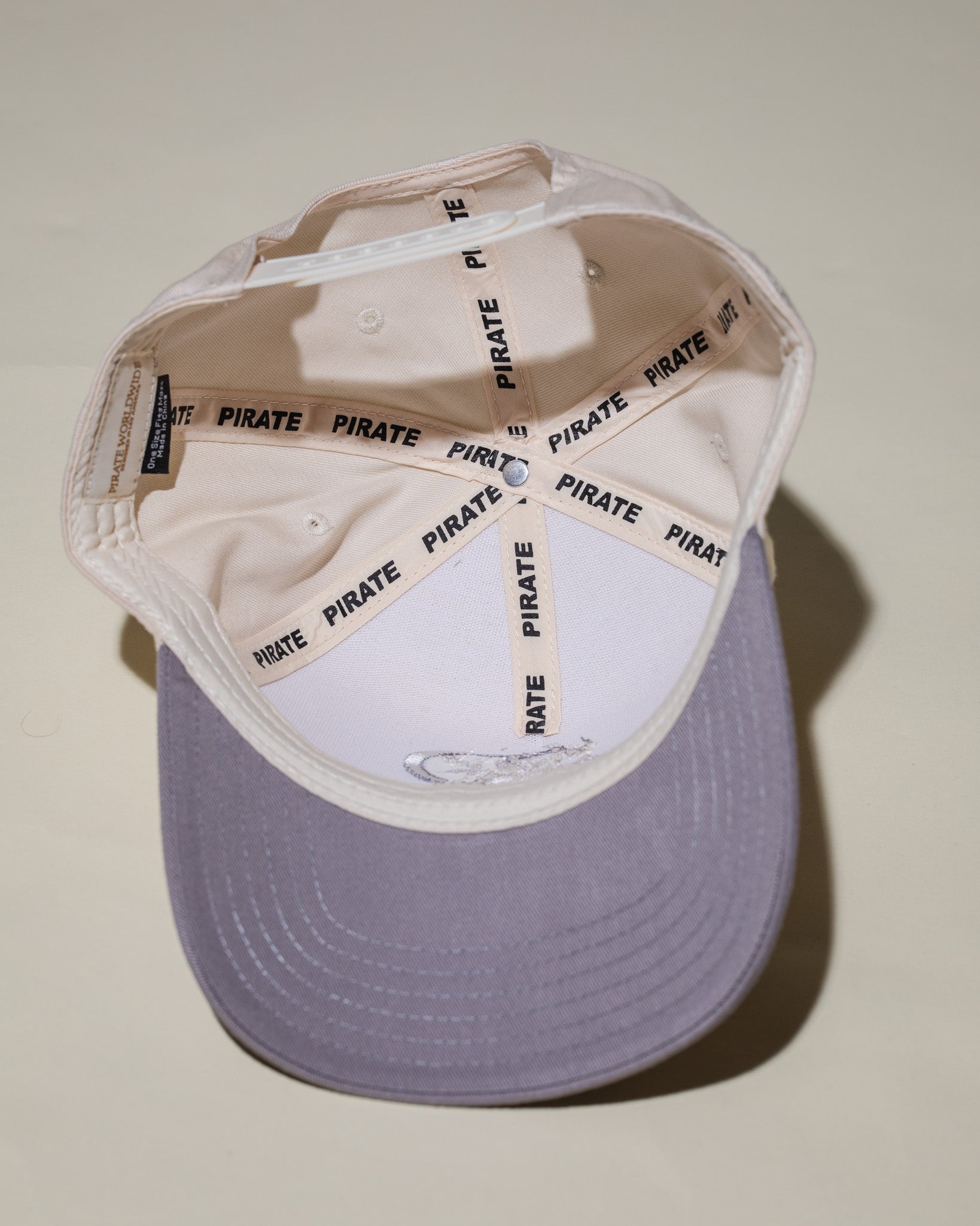 Pirate Garden P Hat (Cream/Grey)