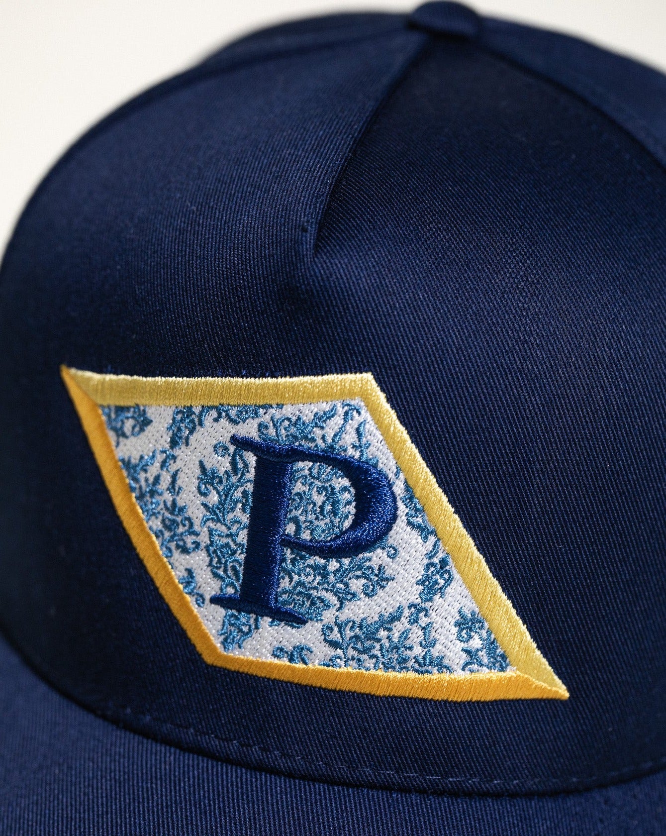 Pirate Floral P Hat (Navy)