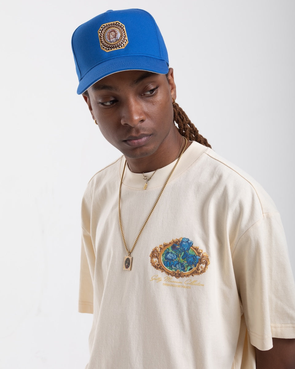 Getty x Pirate Van Gogh Irises Tee (Cannoli Cream)