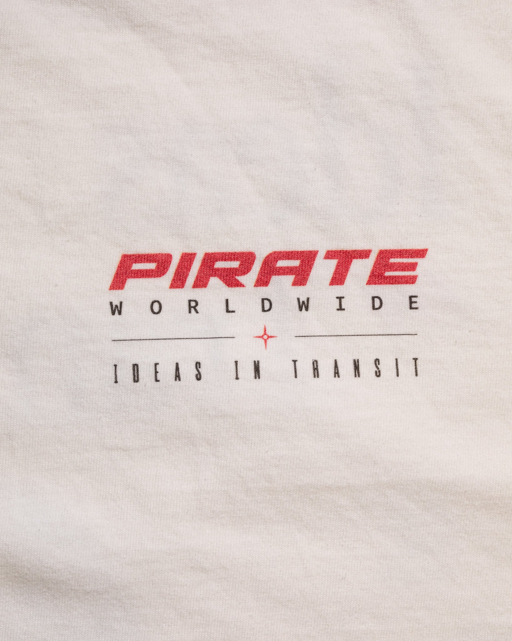 Pirate “Ideas in Transit” Graphic Tee (Off White)