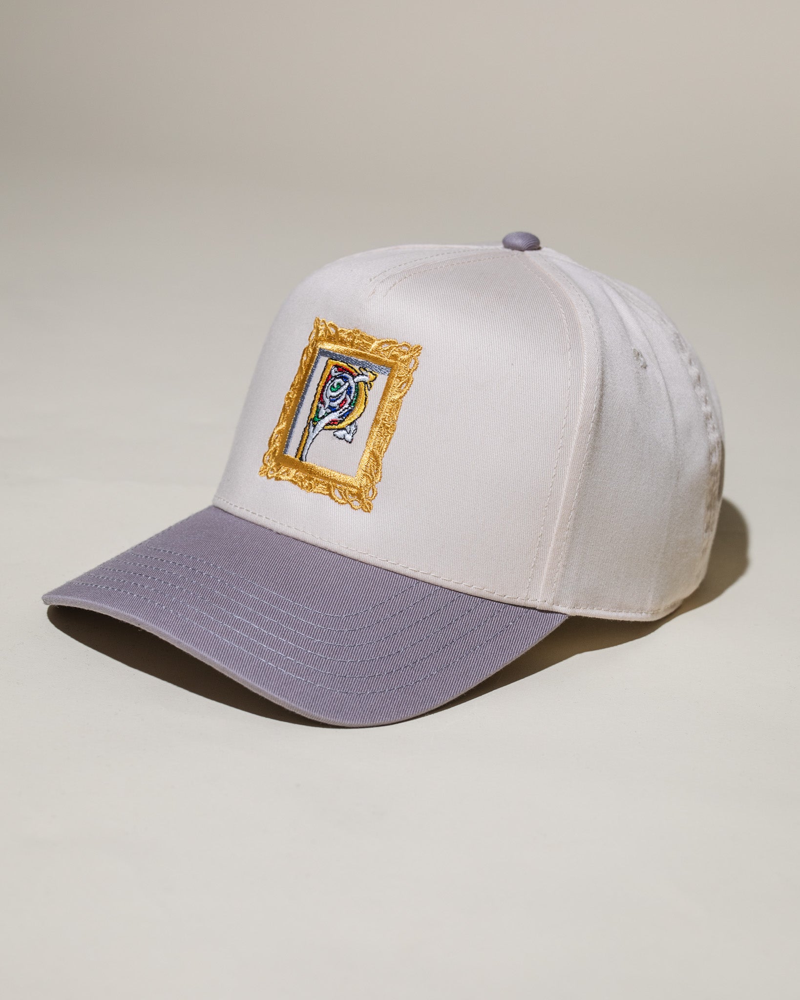 Pirate Framed P Hat (Cream/Grey)