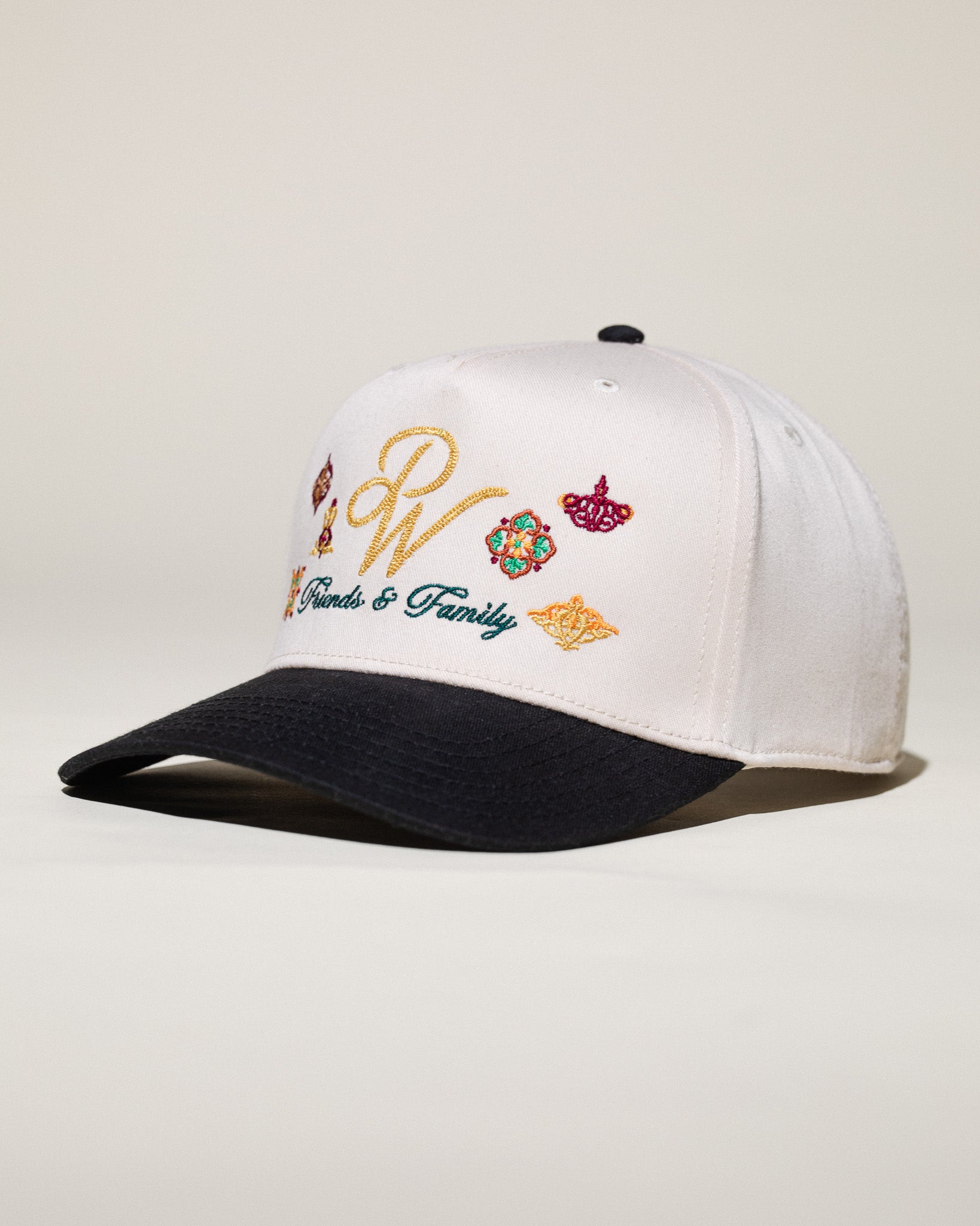 Pirate Friends & Family 2025 Hat (Cream/Black)