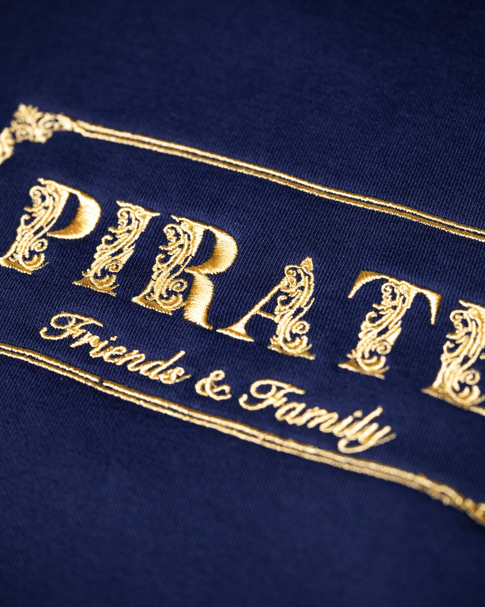 Pirate Friends & Family 2025 Hoodie (Navy)