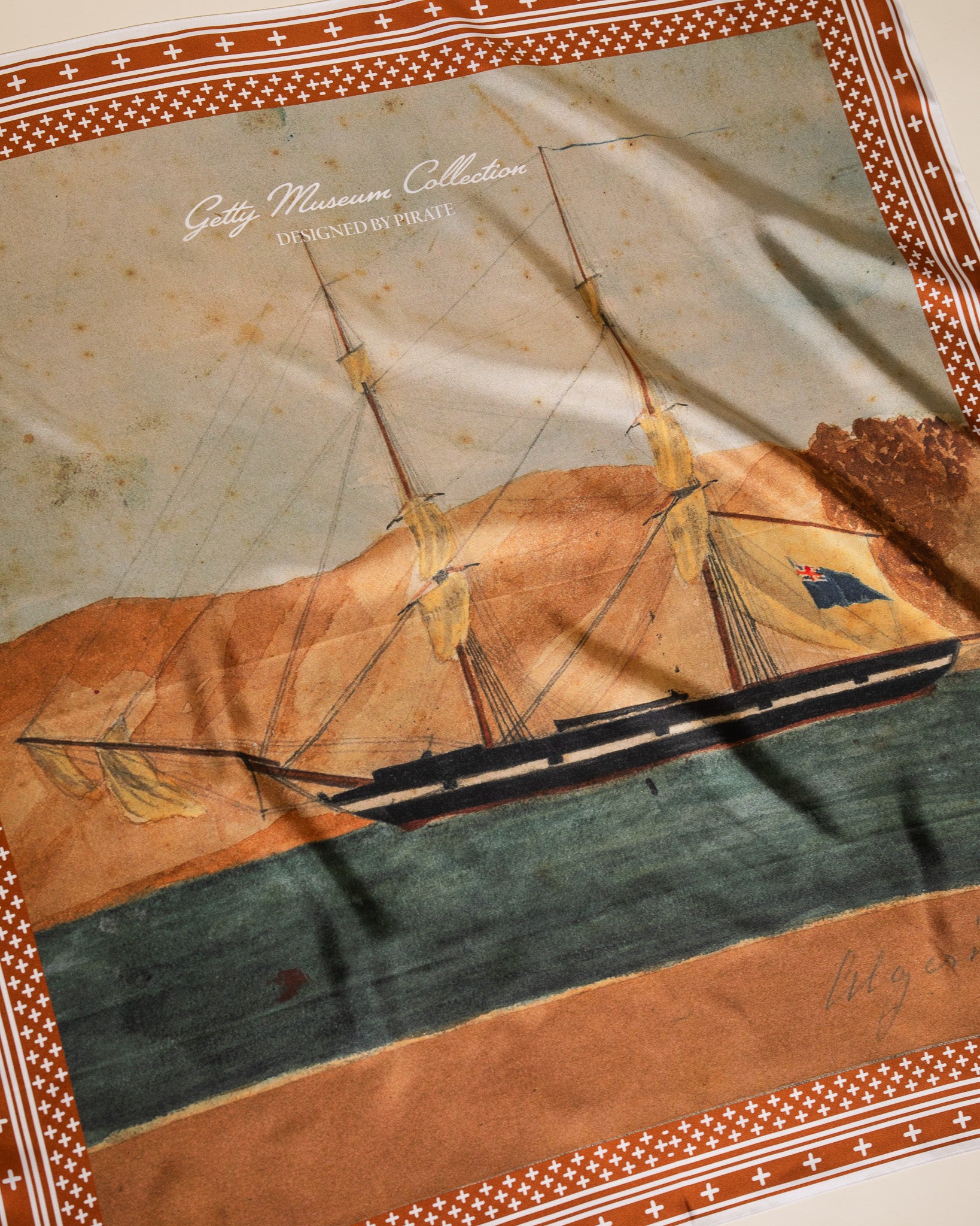 Getty Museum x Pirate H.M.S. Algerine Bandana (Oversized)